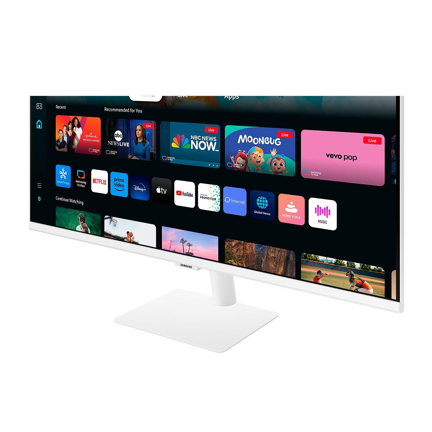 Monitor Samsung Smart TV M5 27in FHD HDR10 Bluetooth Wifi-4
