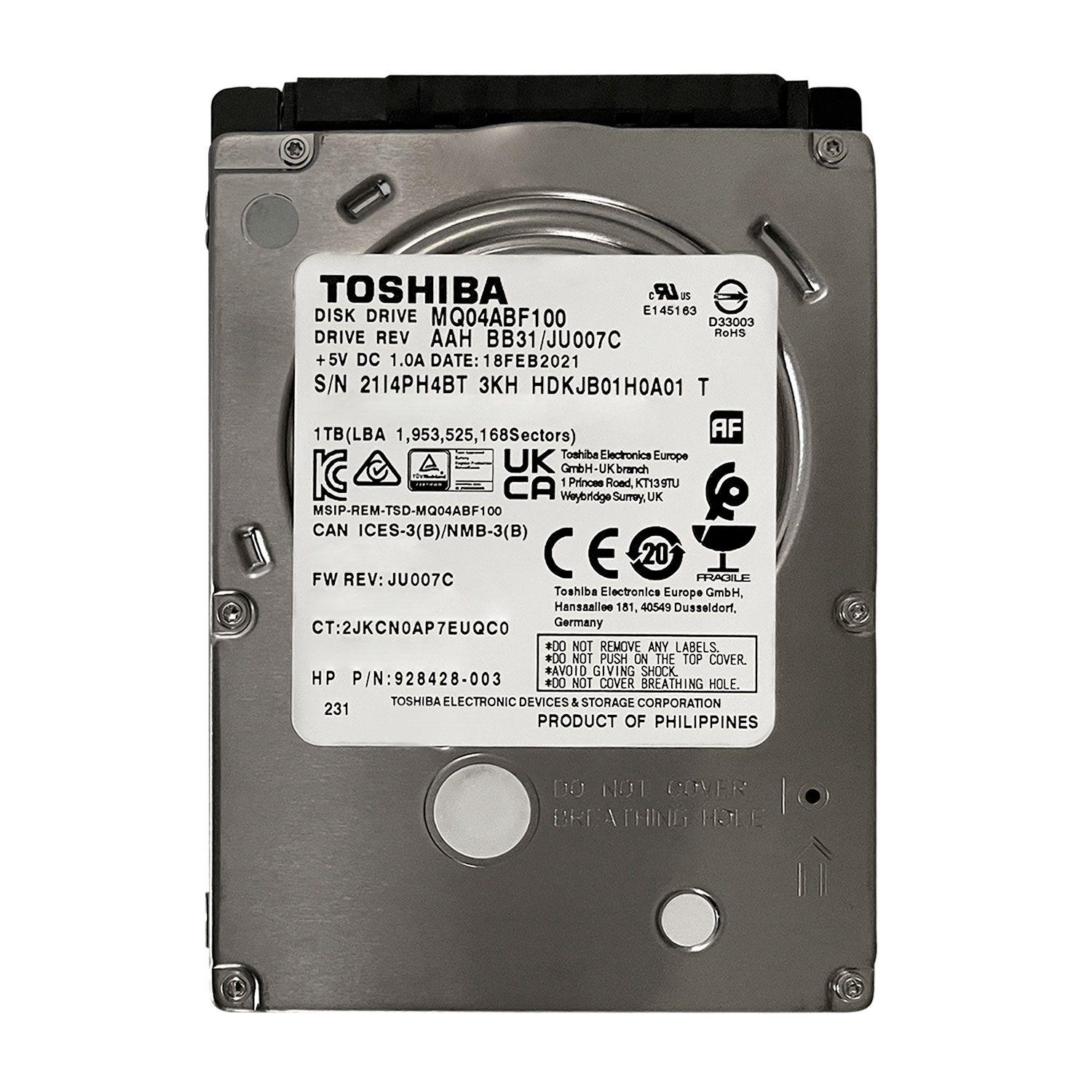 Disco Duro 1TB Interno Toshiba HDD MQ04ABF100 (OPENBOX)-0