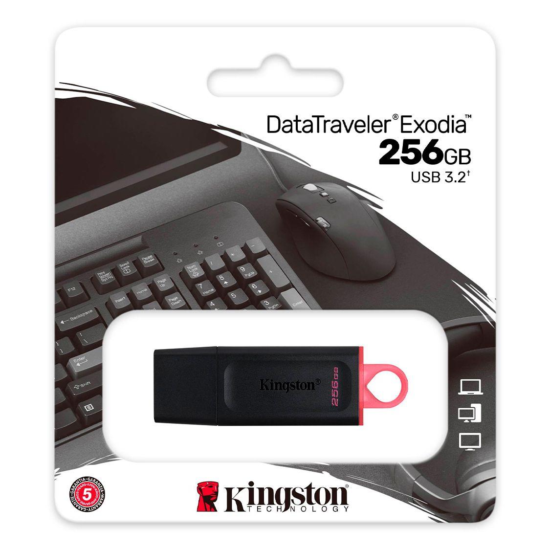 Pendrive Kingston USB 3.2 256GB DataTraveler Exodia 100MB/s-5