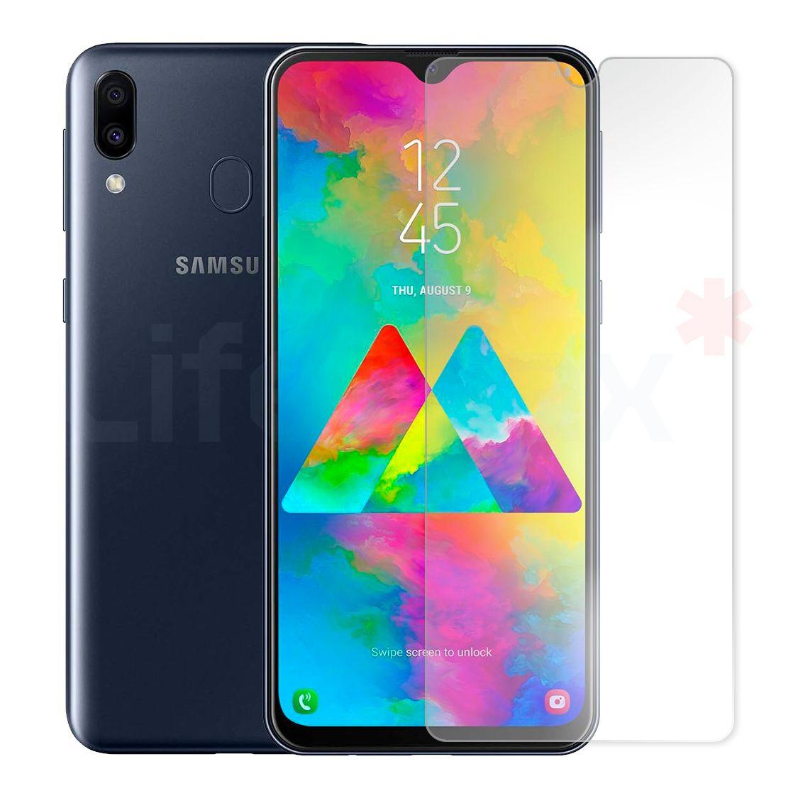 Lamina de Vidrio Templado Compatible con Samsung Galaxy M20-2