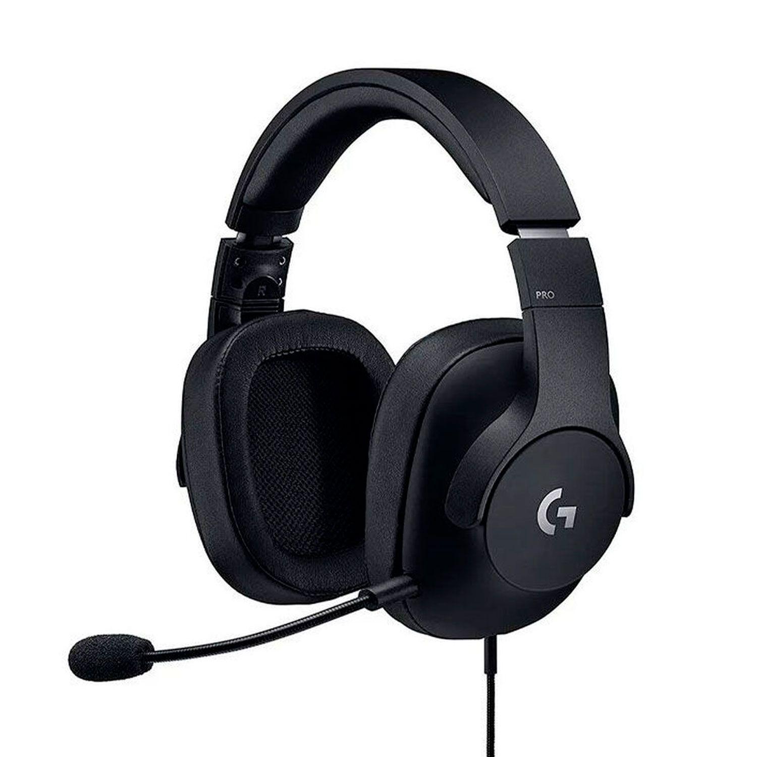 Audifono Logitech PRO Gamer Micrófono Extraíble Headset-0