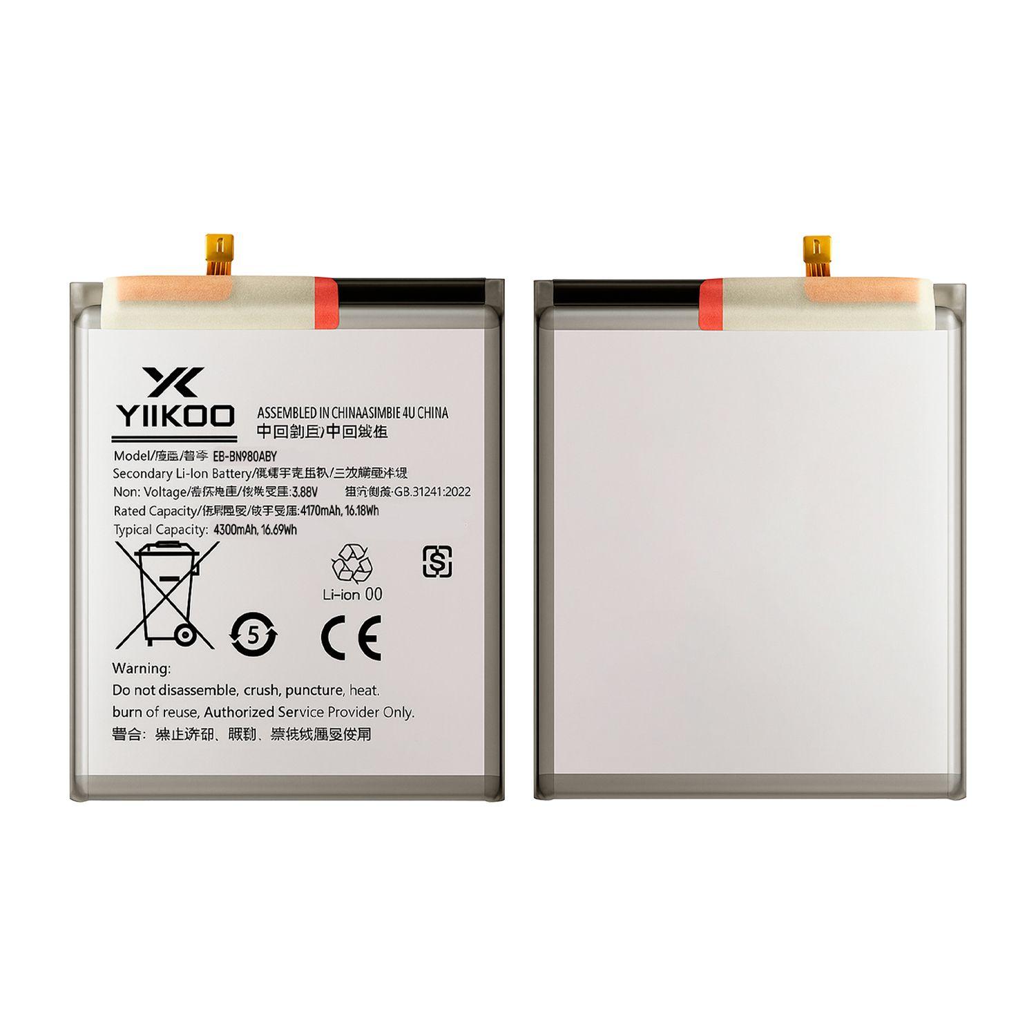 Bateria para Samsung Note 20 YIIKOO Proteccion sobrecarga-3