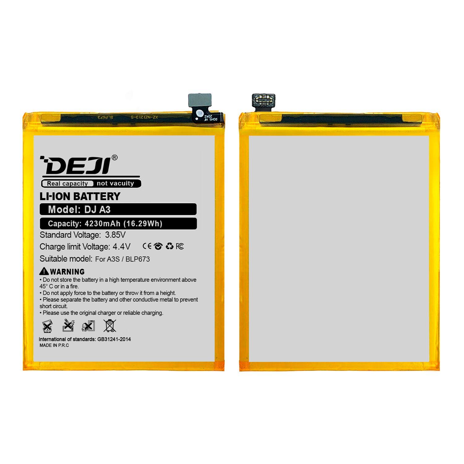 Bateria para Oppo A15 / A3S / A5 DEJI IC Original 4230mAh-3