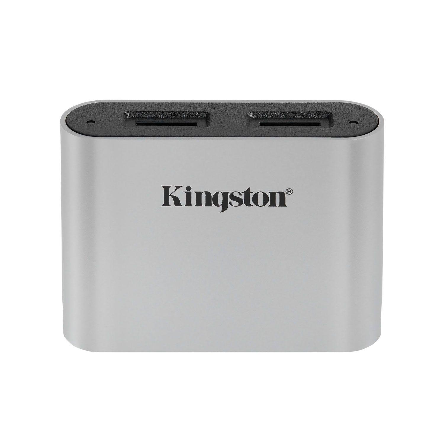 Lector Tarjetas Kingston WORKFLOW MicroSDx2 READER WFS-SDC-0