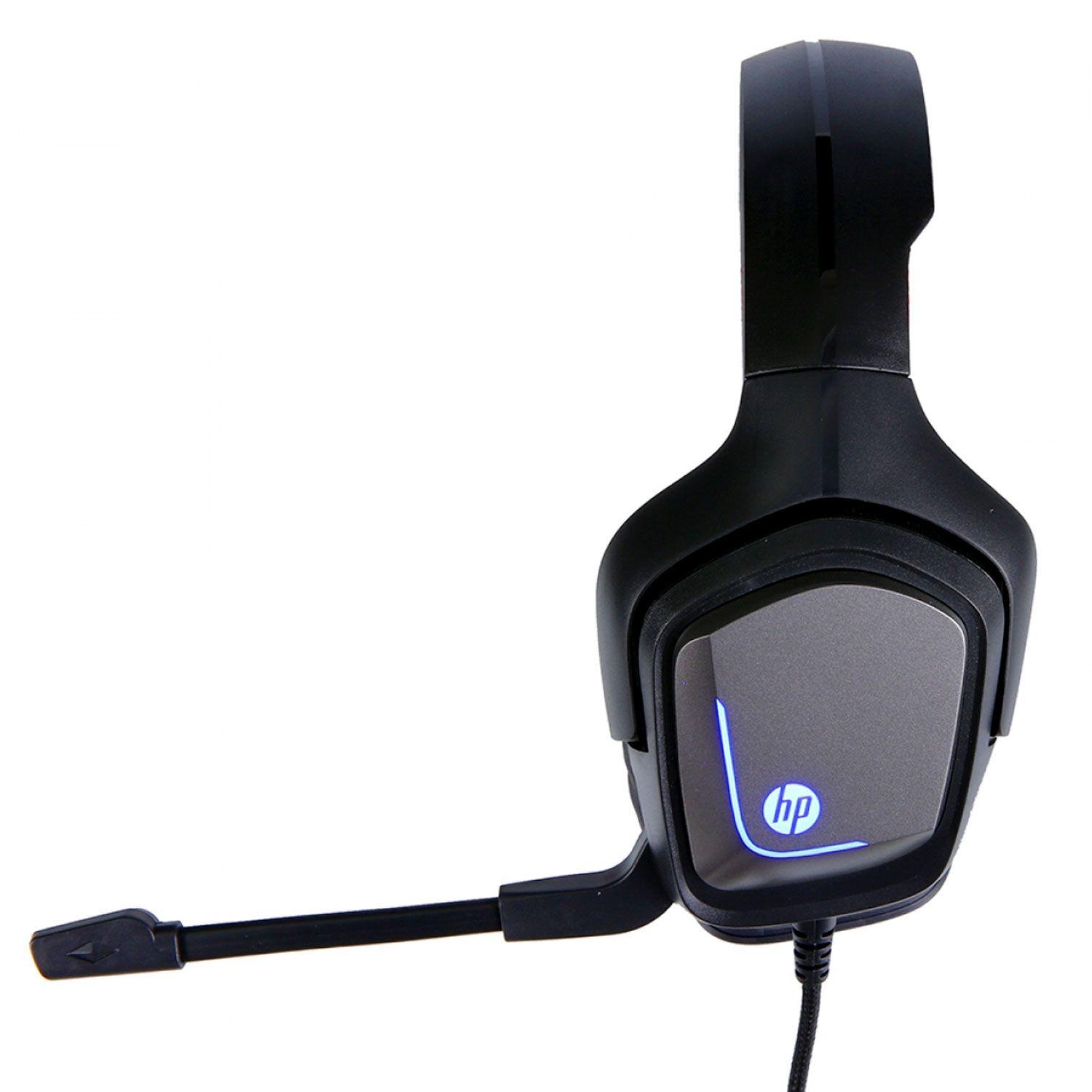 Audifono Gamer HP Estereo 4 Polos Micrófono Flexible H220S-2