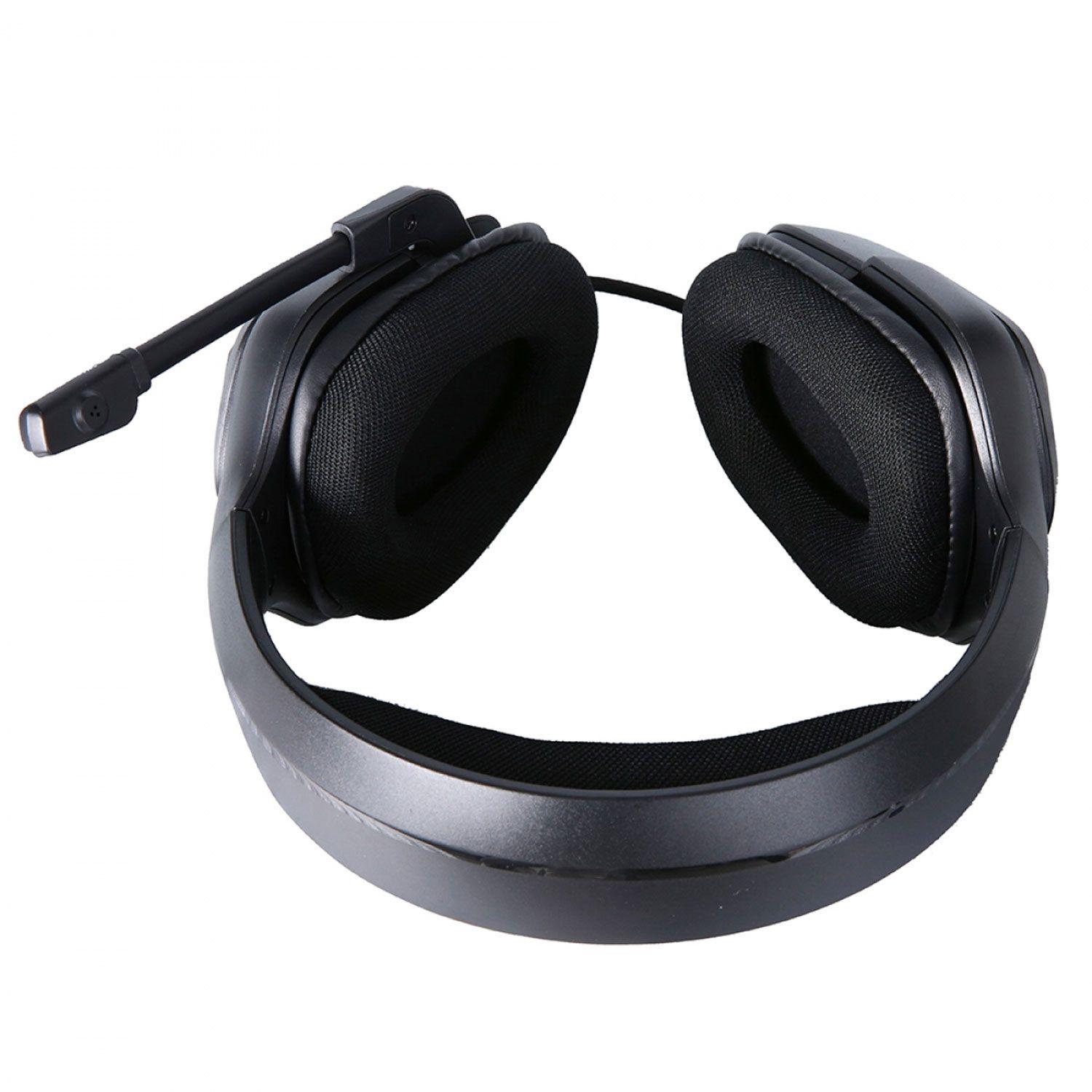 Audifono Gamer HP Estereo 4 Polos Micrófono Flexible H220S-3
