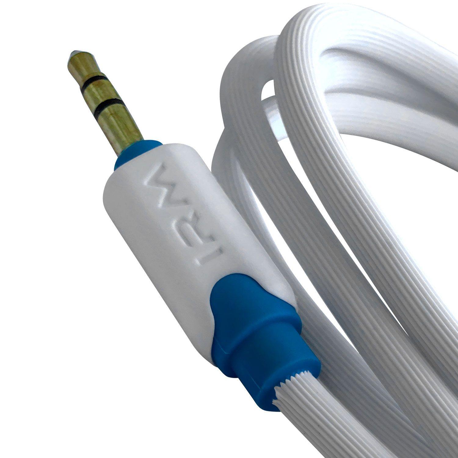 Cable de Audio Auxiliar plug 3.5 a plug 3.5 1 M Anti Knotted-1