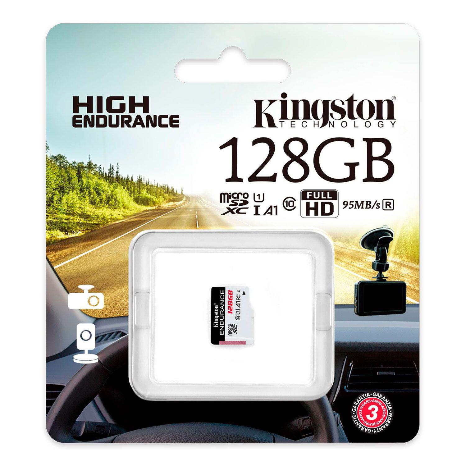Kingston High Endurance MicroSDXC 128GB FULL HD Clase 10-2