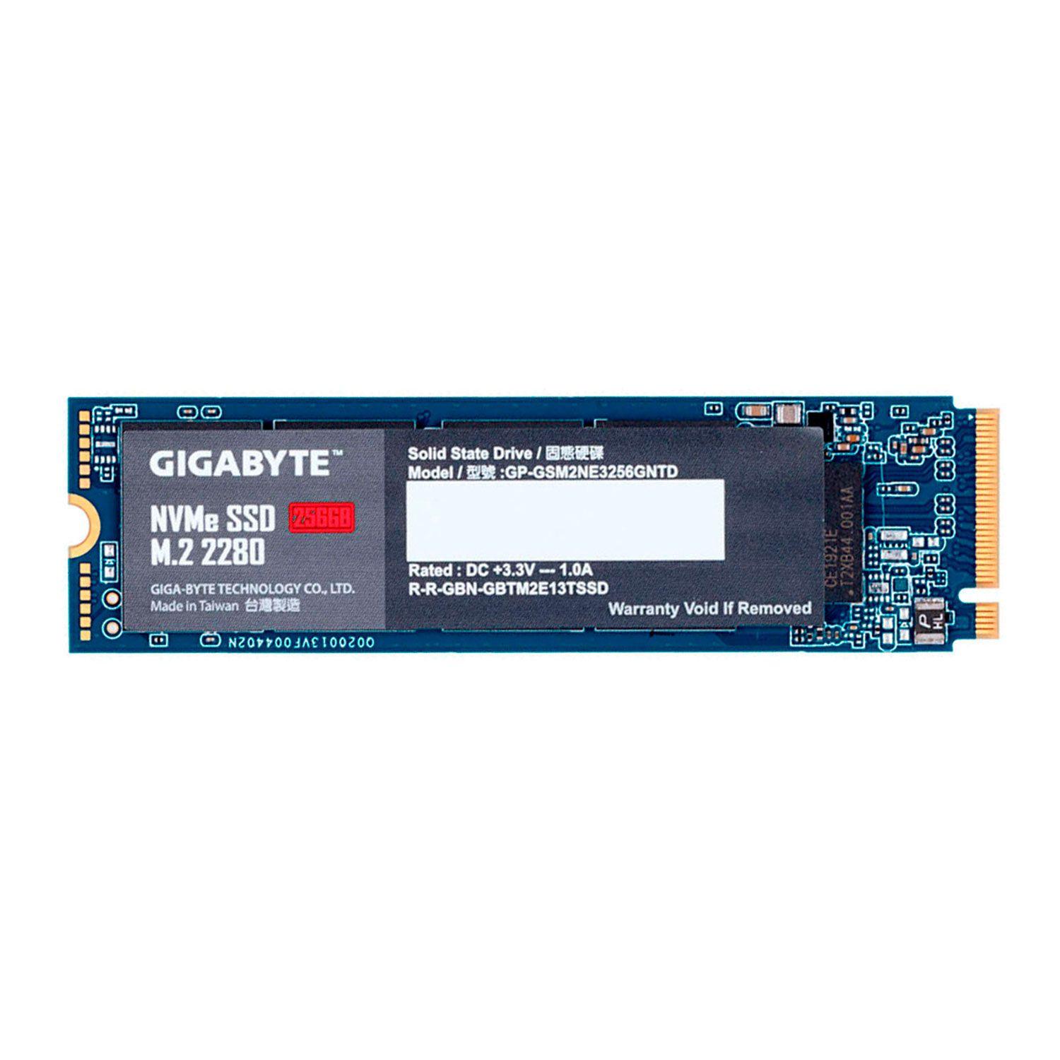 Disco Ssd Gigabyte M.2 256gb Gp-gsm2ne3256gntd | Lifemax-1