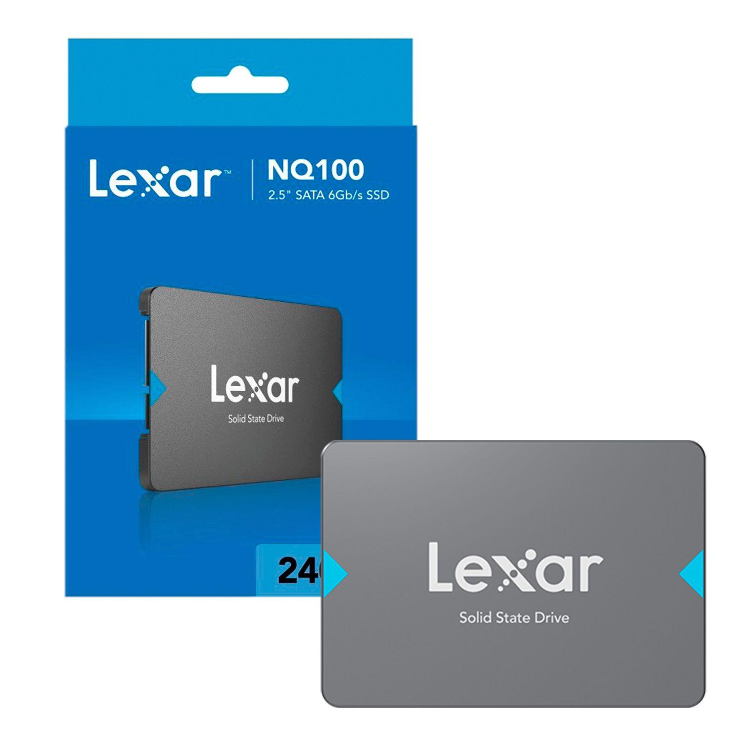 Disco Solido SSD Interno Lexar NQ100 240GB 6Gb/s 550MB/s-0