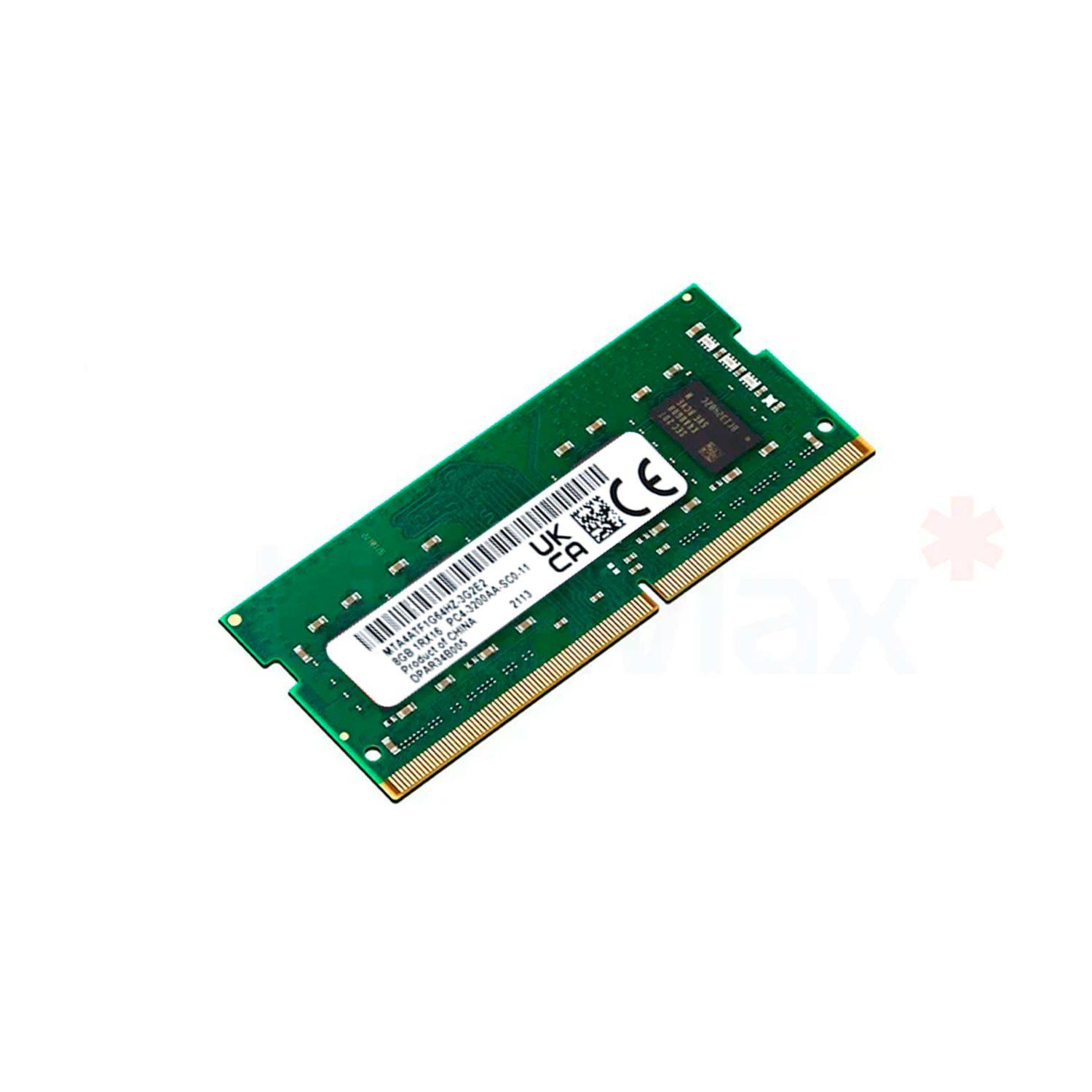 Memoria Ram Notebook Micron 8GB DDR4-SODIMM 3200MHz Open Box-1