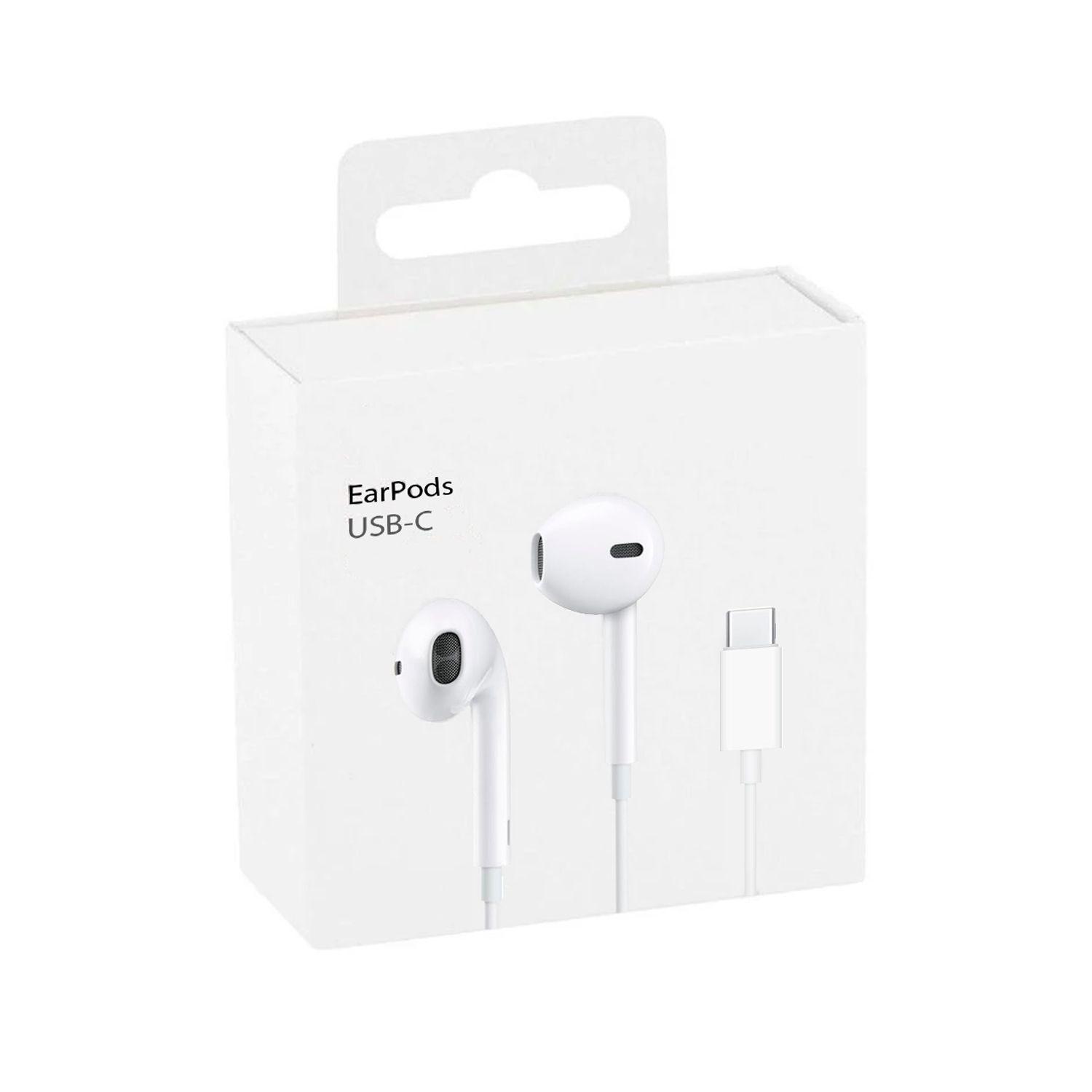 Audifonos EarPods Compatible con Iphone Conexion Tipo C-4