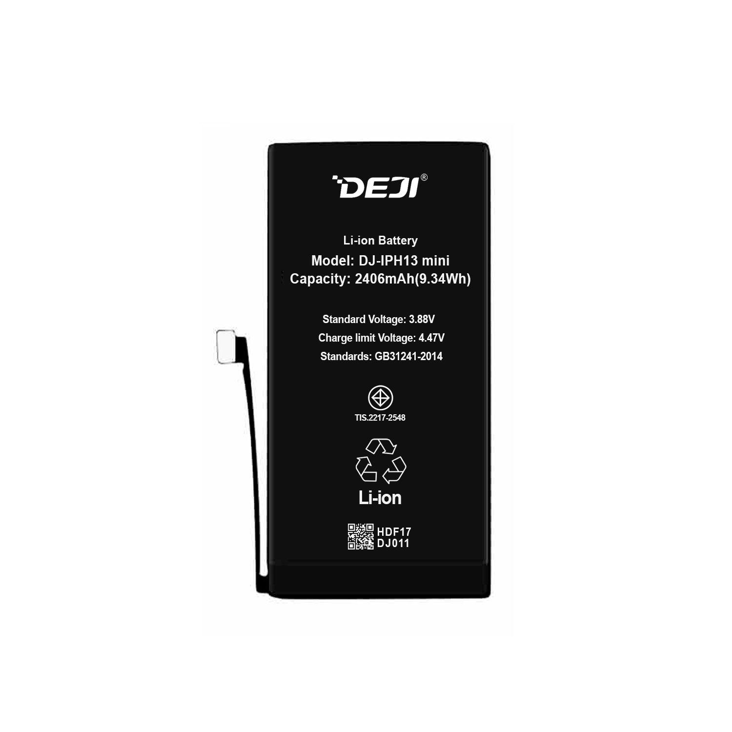 Bateria para Iphone 13 Mini DEJI IC Original 2406mAh-1