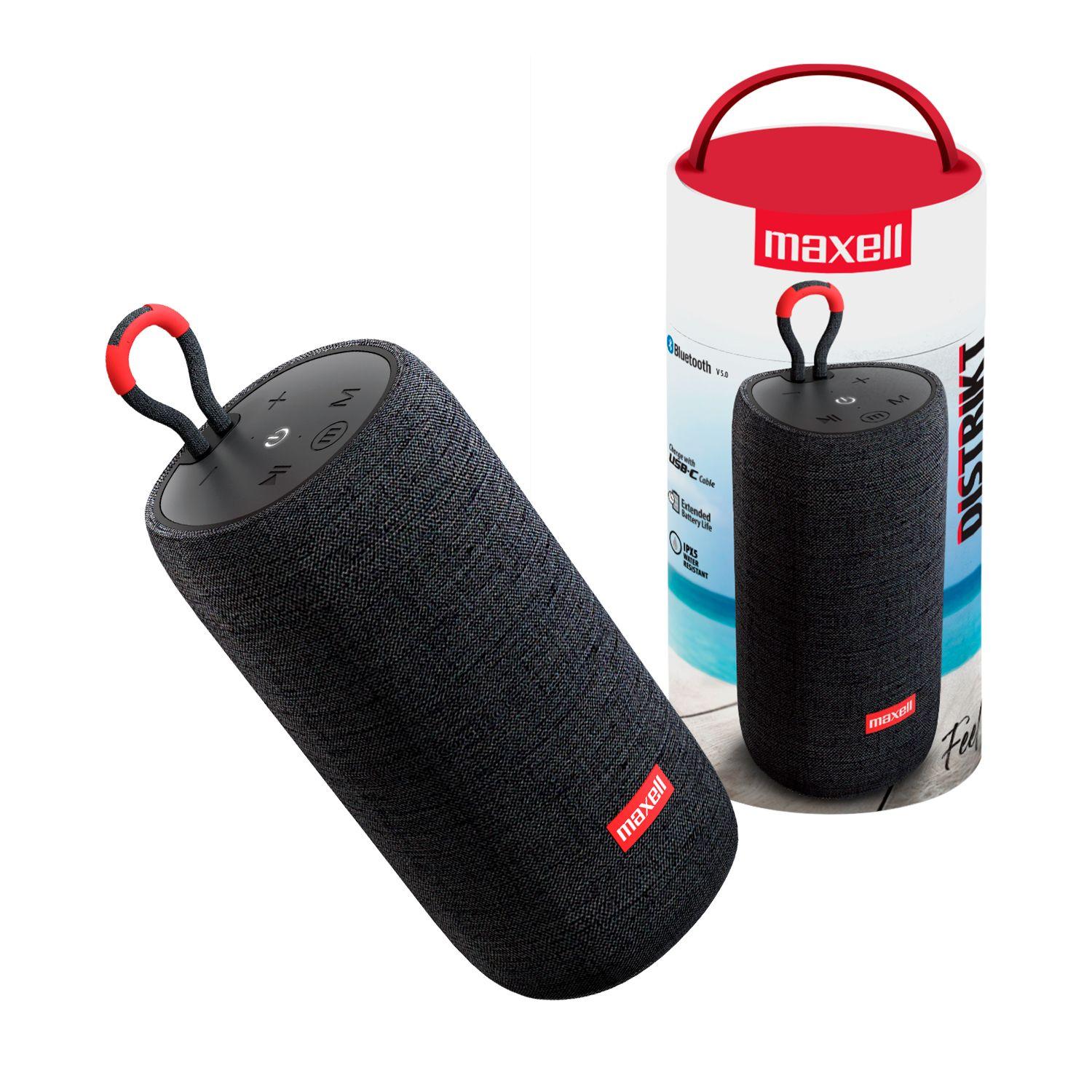 Parlante Portatil Maxell Distrikt Bluetooth 5.2 TWS RMS 10W-0