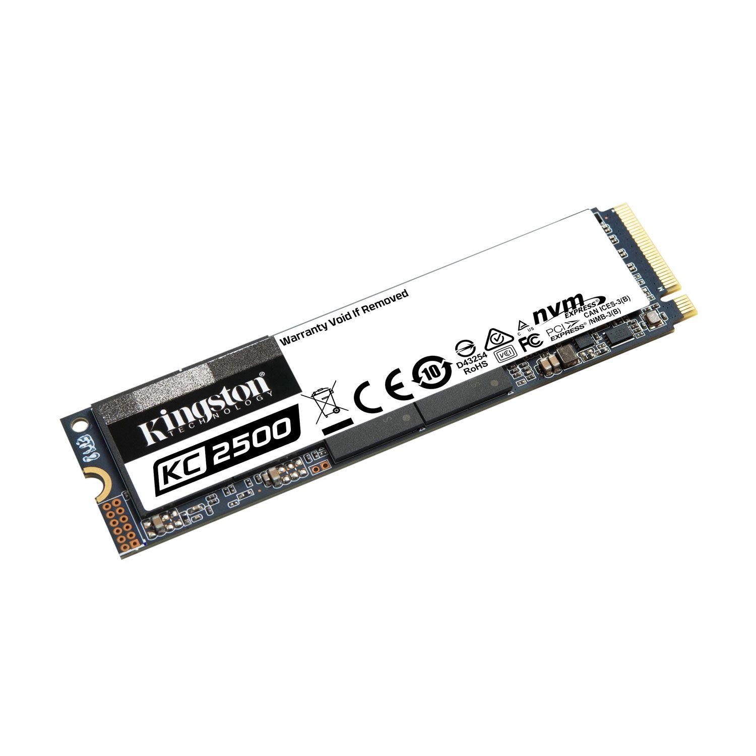 Disco Solido SSD M.2 Kingston 2TB KC2500 SKC2500M8/2000G-1