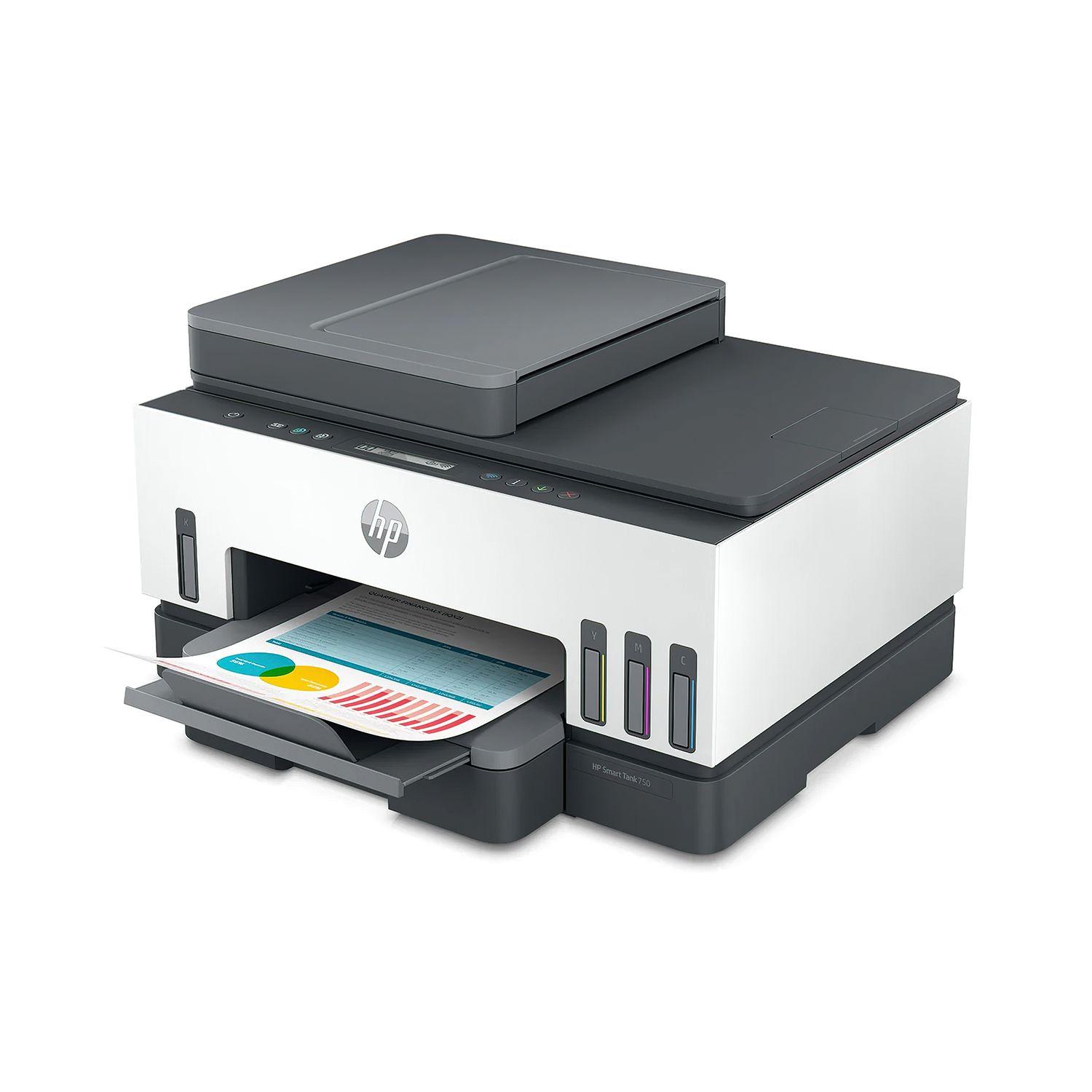 Impresora HP Multifuncional Smart Tank 750 WIFI USB Duplex-2