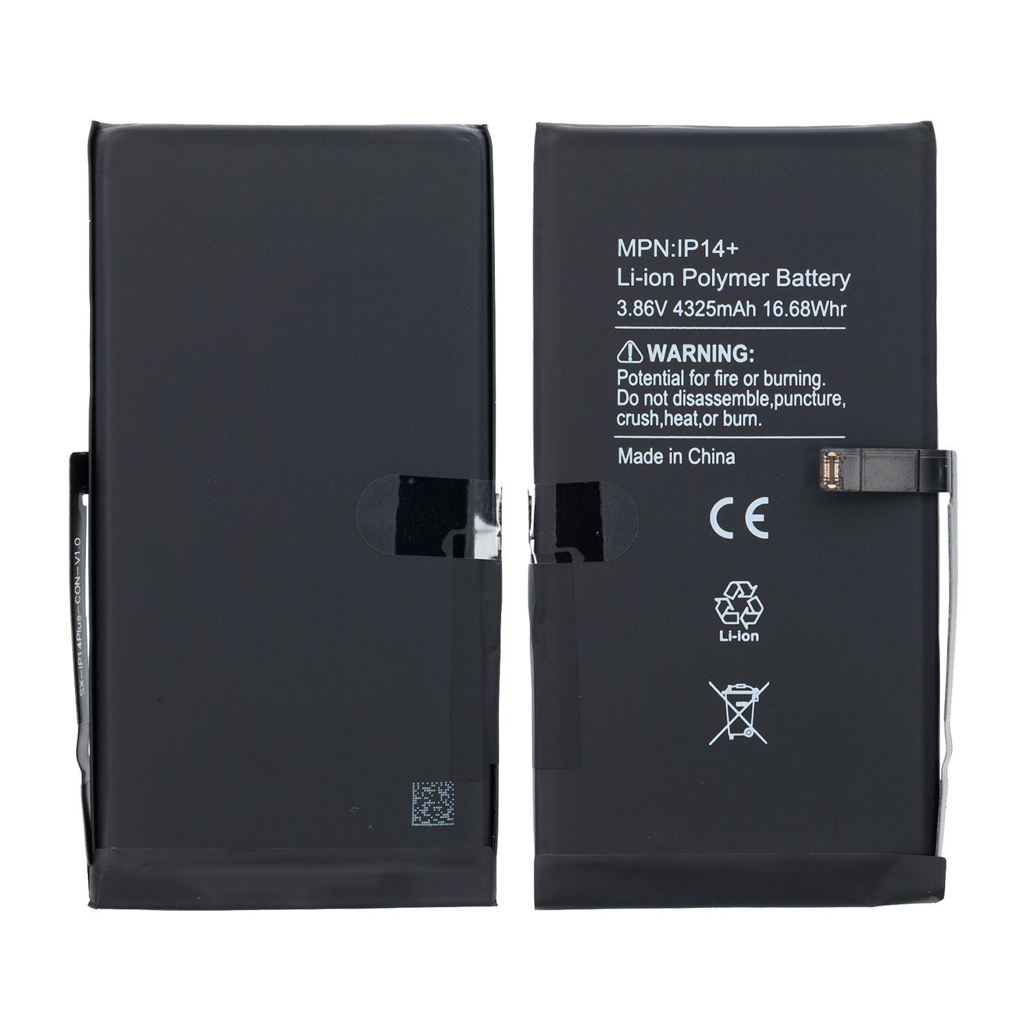 Bateria Compatible con iPhone 14 Plus Capacidad 4325 mAh-3