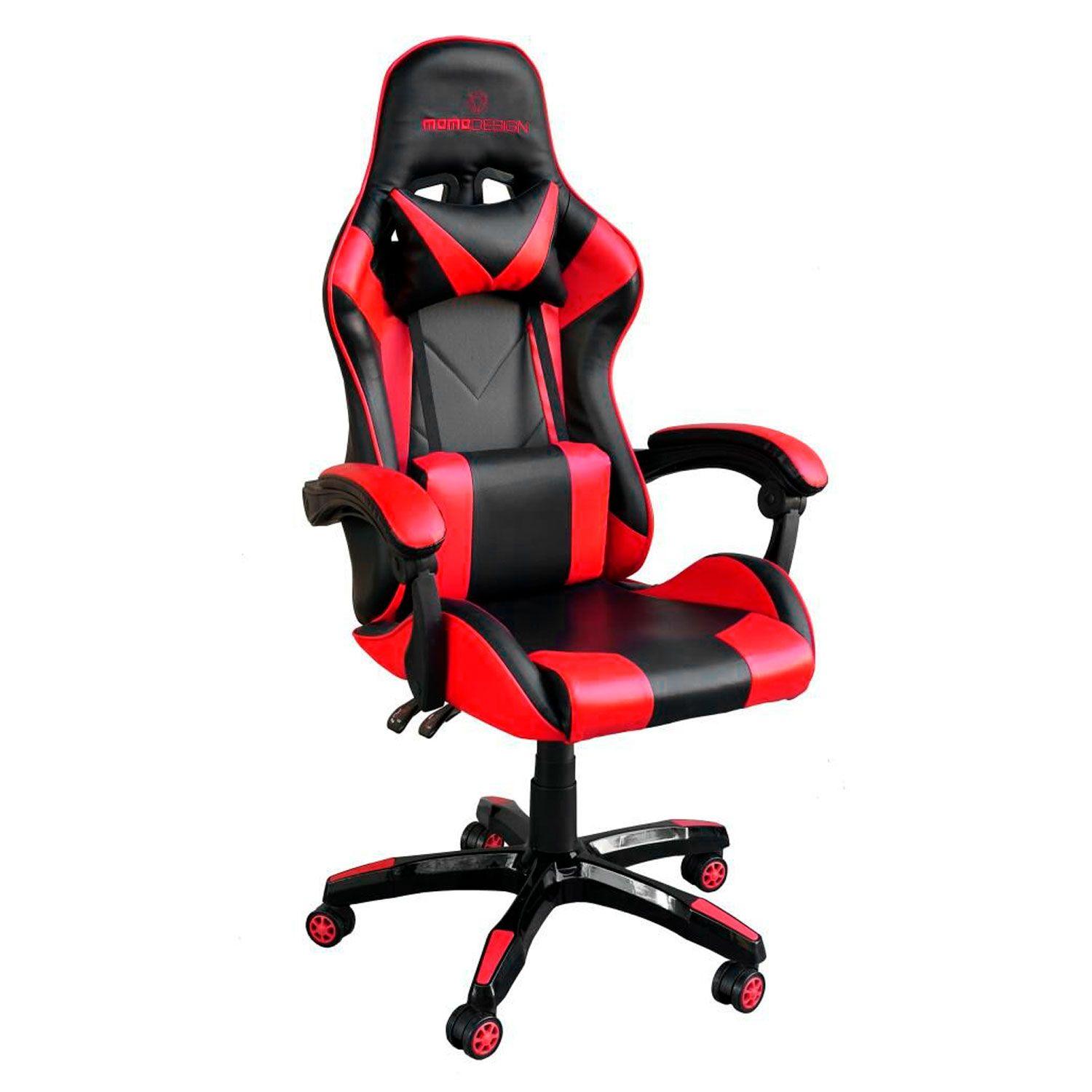 Silla Gamer Momo Design con Apoyabrazos Ajustable MOMOGC006-1