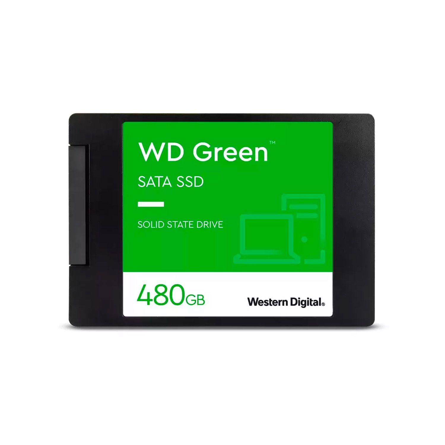 Disco Solido SSD Interno WD Green 480GB SATA 6Gb/s 545MB/s [ WDS480G3G0A ]-0