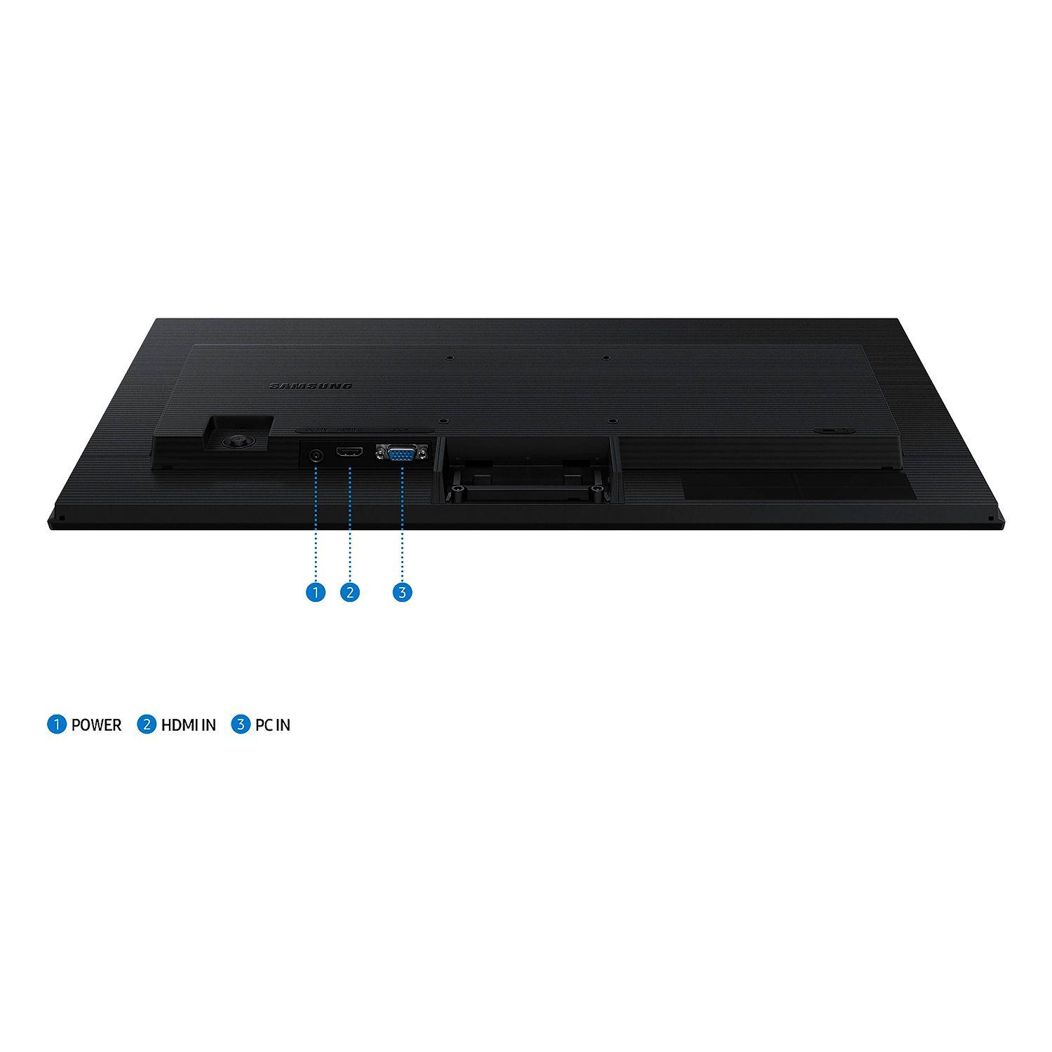 Monitor Samsung Essential S3 Plano 24in FHD 100Hz 5ms HDMI-5