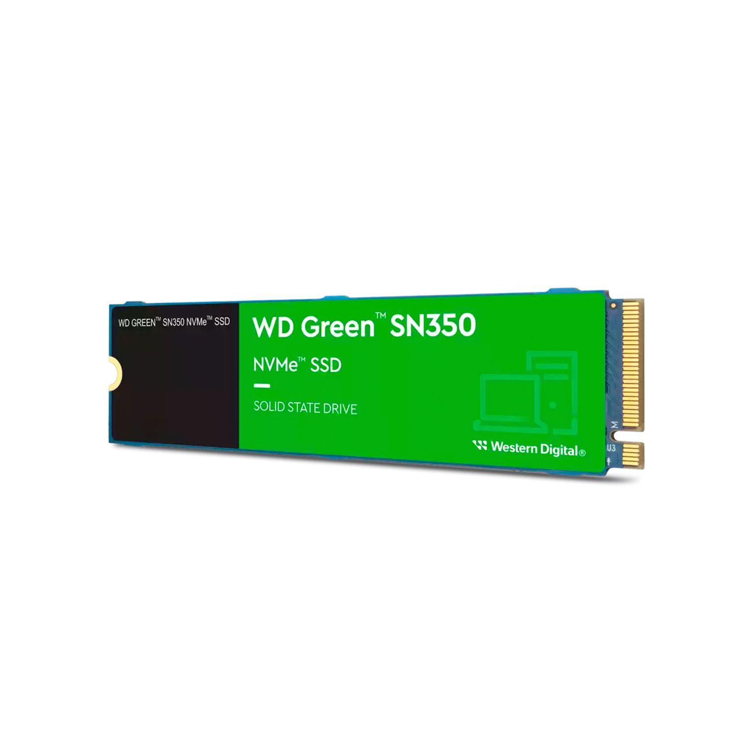 Disco Solido SSD Interno WD Green SN350 2TB PCIe3.1 M.2 2280-2