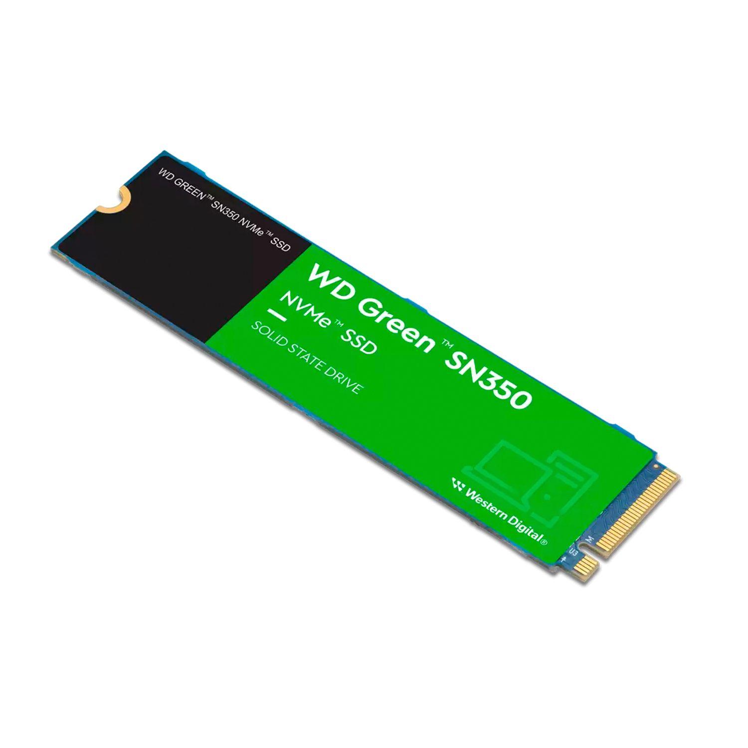 Disco Solido SSD Interno WD Green SN350 2TB PCIe3.1 M.2 2280-3