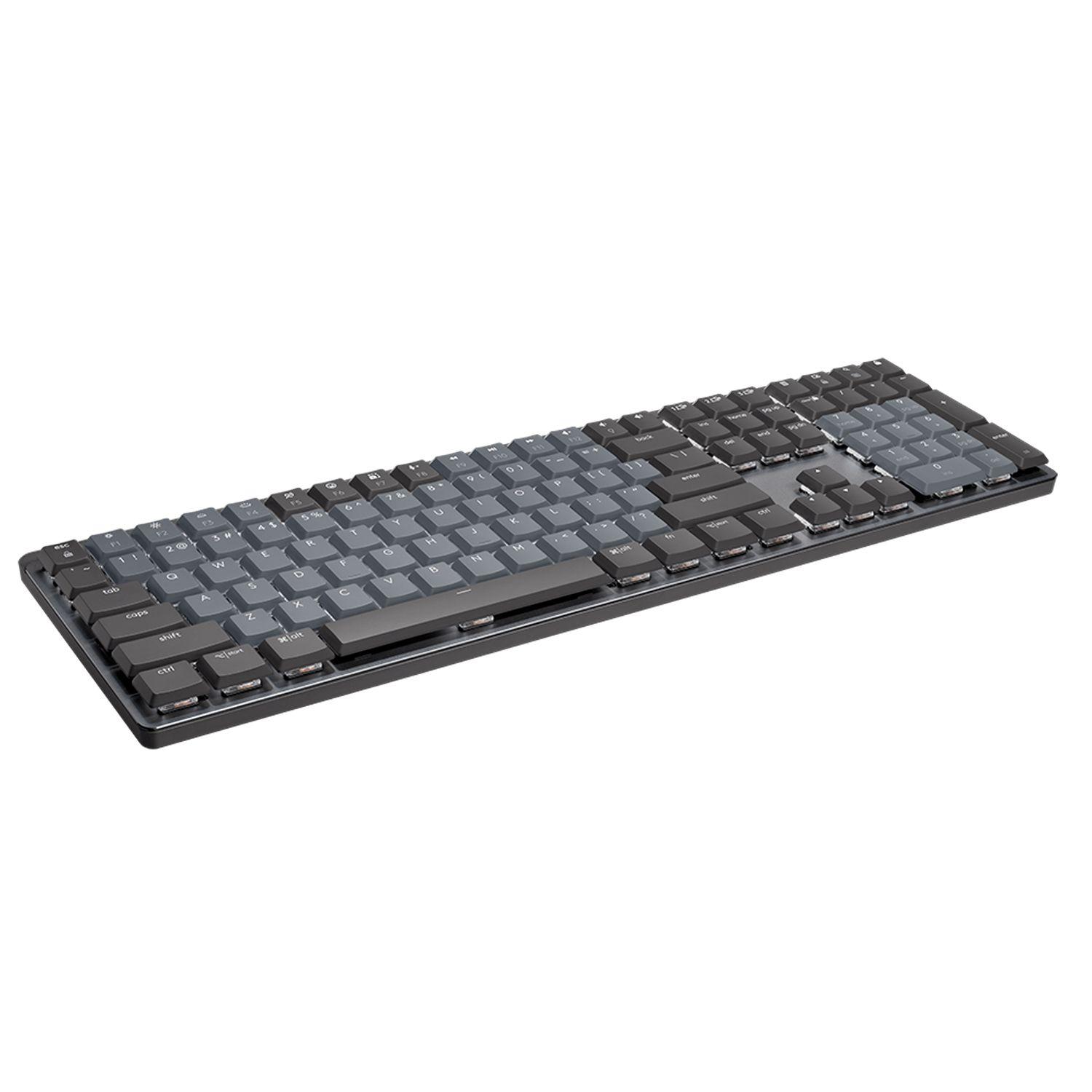 Teclado Inalambrico Logitech MX Mechanical Recargable USB-C-2
