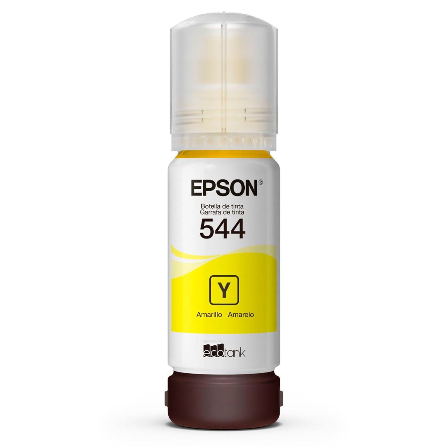 Pack 4 Botellas de Tintas Epson Original T544 L3110 / L5190-4