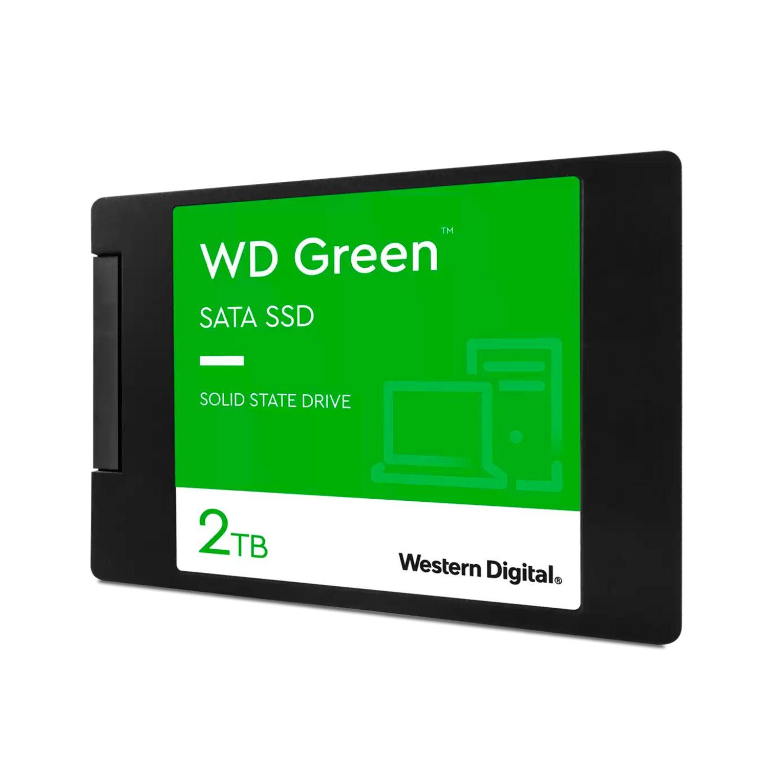 Disco Solido SSD Interno WD Green 2TB 2.5in 6Gb/s 545MB/s-2