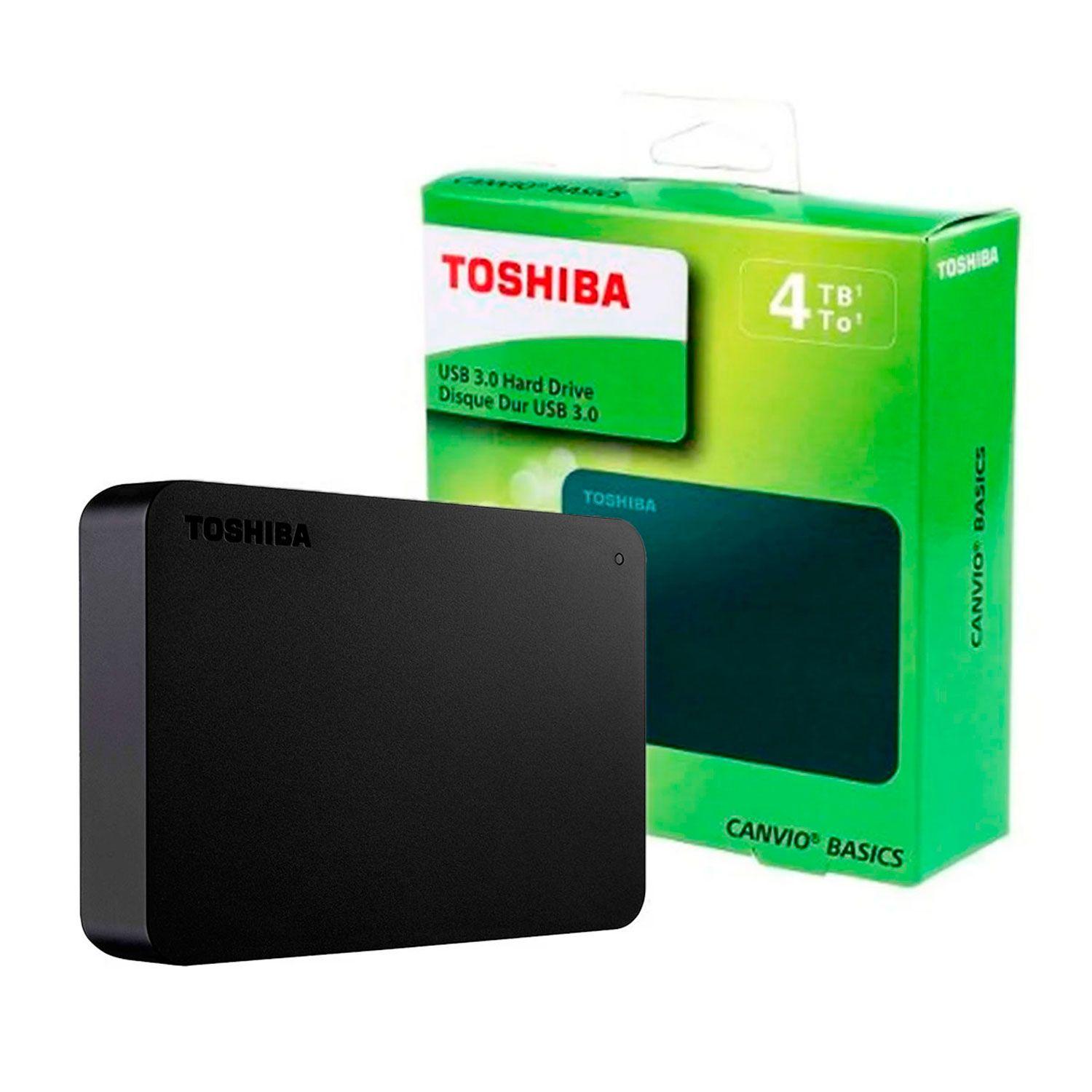 Disco Duro Externo Toshiba Canvio Basics Hdtb440xk3ca 4tb-3