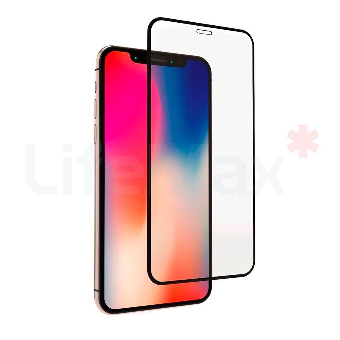 Lamina de Vidrio Templado Completa Compatible Iphone XS Max-2