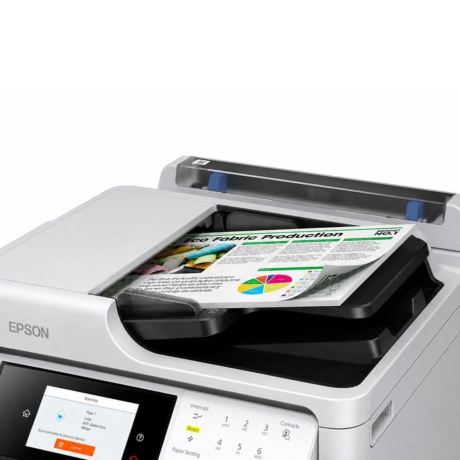 Impresora Multifuncional Epson Workforce Pro WF C5890 Duplex-2