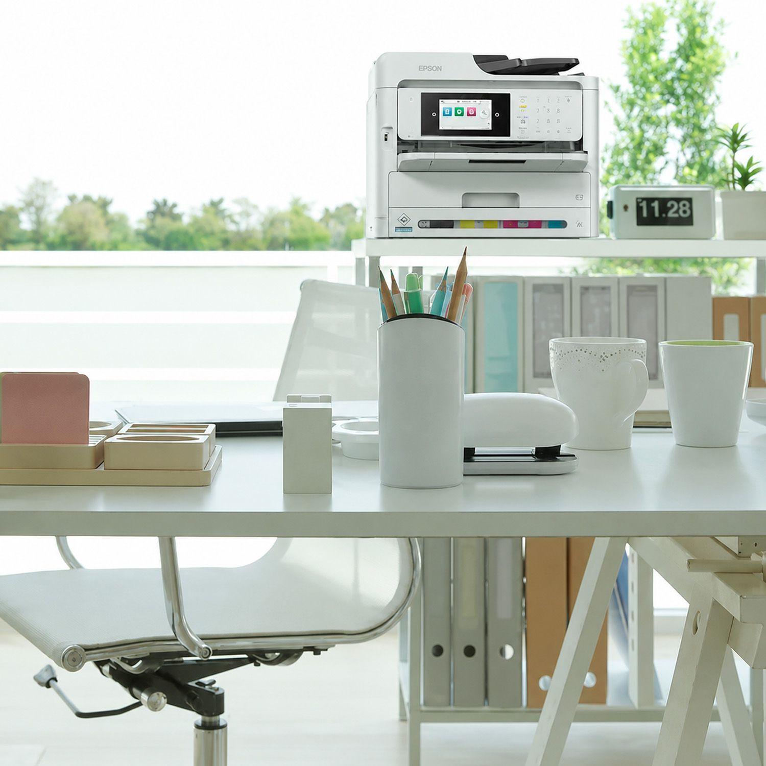 Impresora Multifuncional Epson Workforce Pro WF C5890 Duplex-8