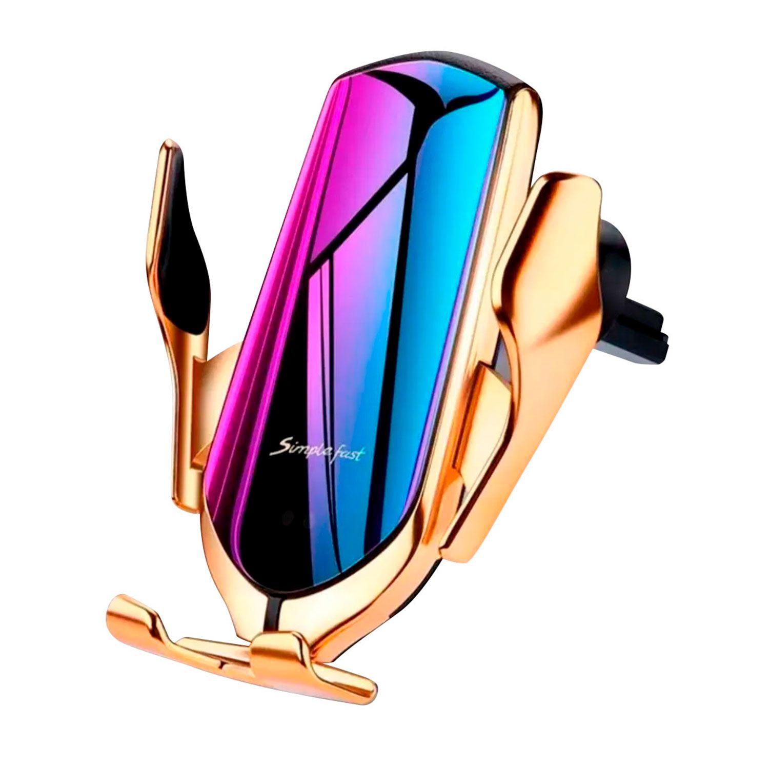 Soporte De Auto R1 2en1 + Carga Inalámbrica-0