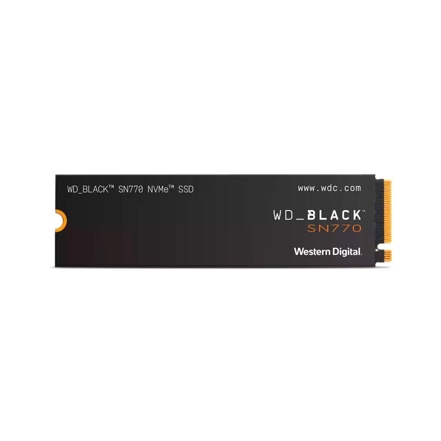 Disco Solido SSD interno WD Black SN770 1TB M.2 2280 PCIe4-1