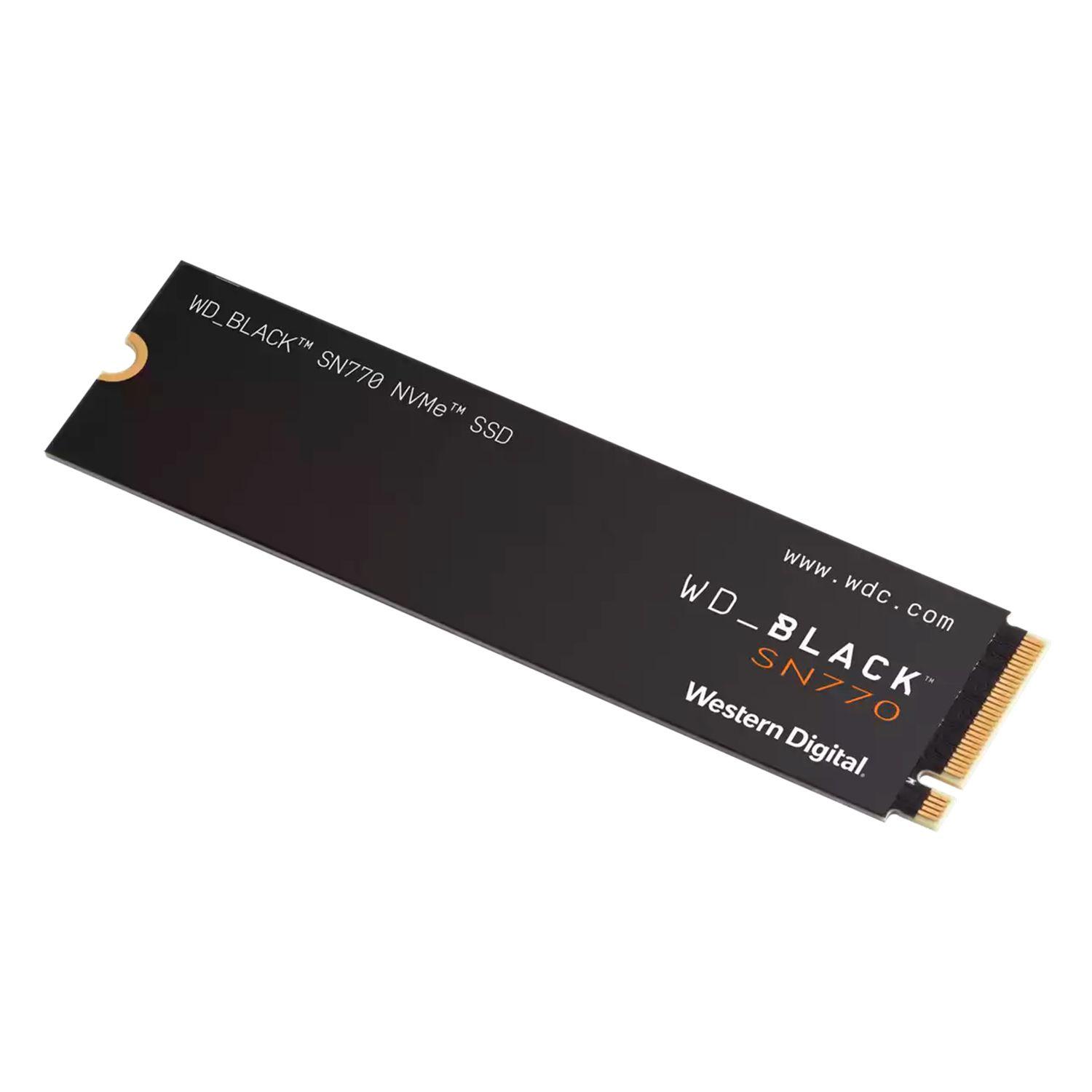 Disco Solido SSD interno WD Black SN770 1TB M.2 2280 PCIe4-3