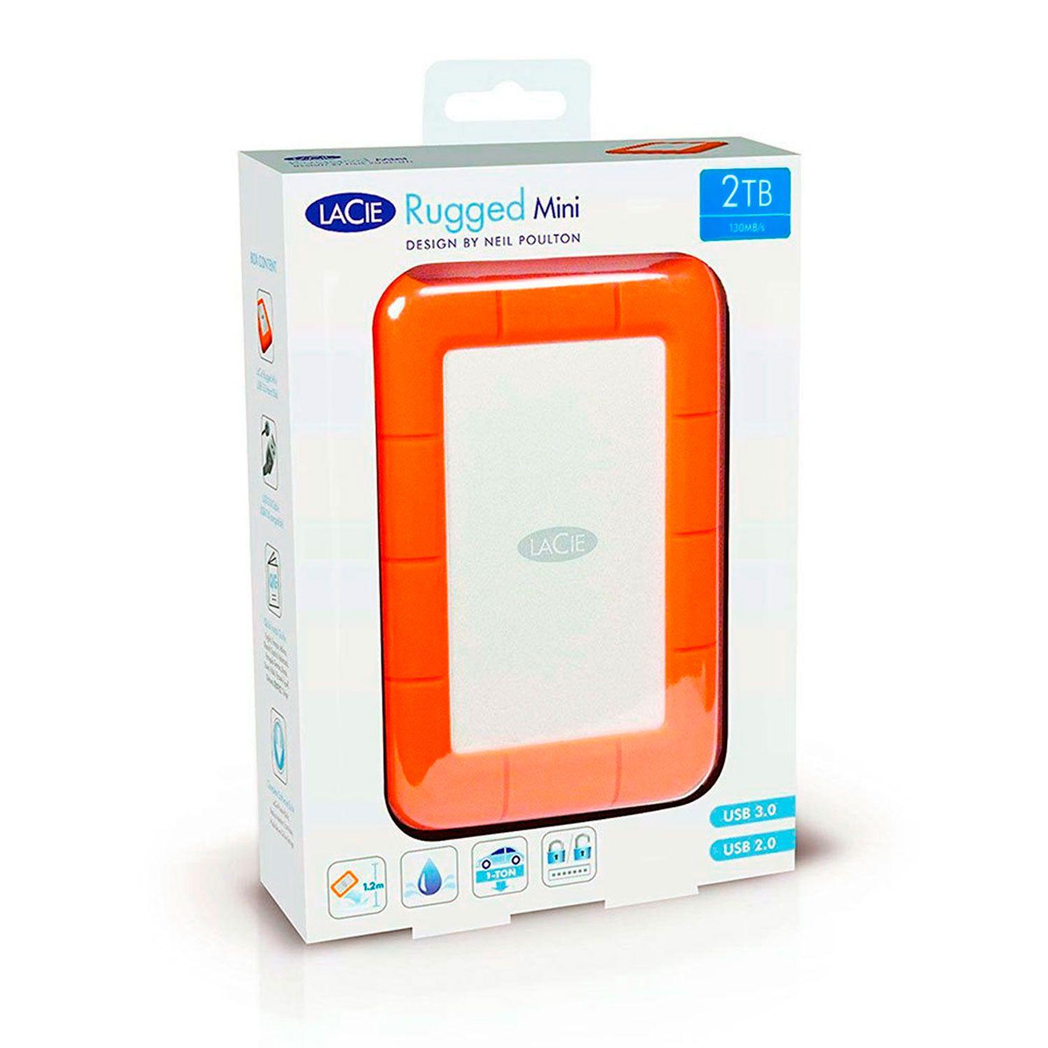 Disco Portatil LaCie 2TB Rugged Mini 3.0 [ LAC9000298 ]-4