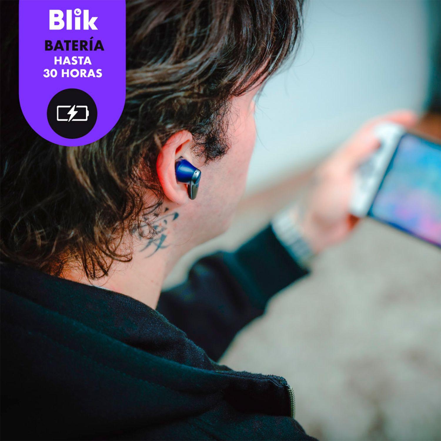 Audifonos Gamer Bluetooth Blik Gamex TWS Gaming Mode BT 5.4-4