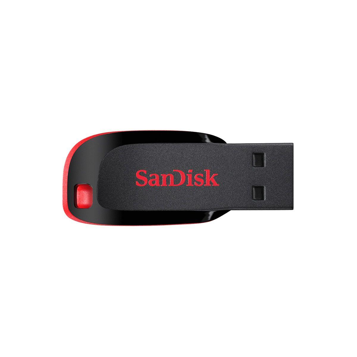 Pendrive SanDisk Cruzer Blade 64GB Go USB 2.0 Flash Drive [ SDCZ50-064G-B35S ]-1