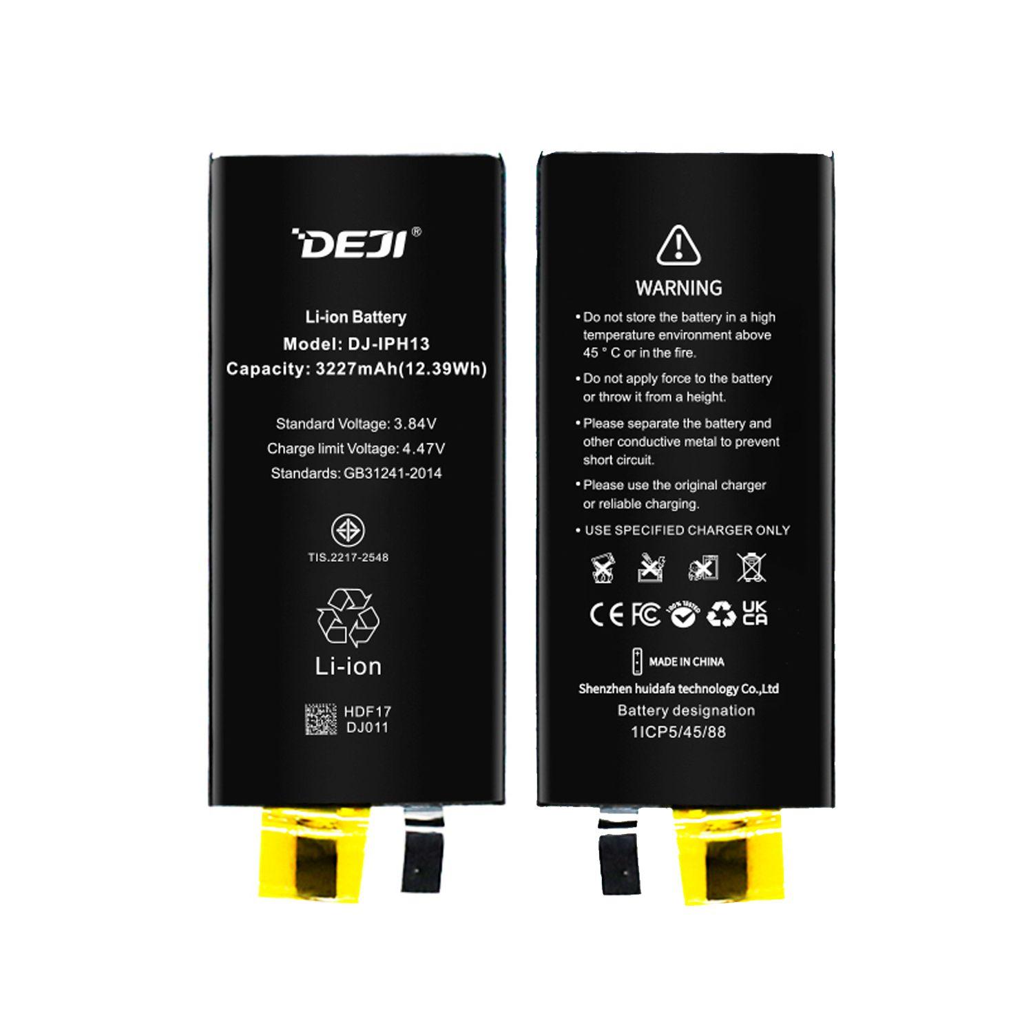 Bateria para Iphone 13 Sin Flex DEJI IC Original 3227mAh-3