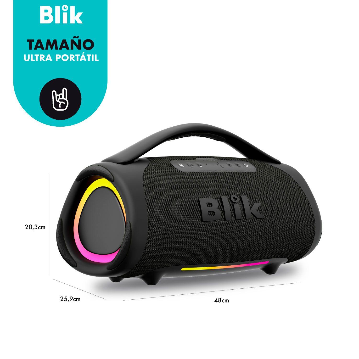 Parlante Bluetooth Blik Bass400 160W RMS IPX7 TWS Deep Bass-2