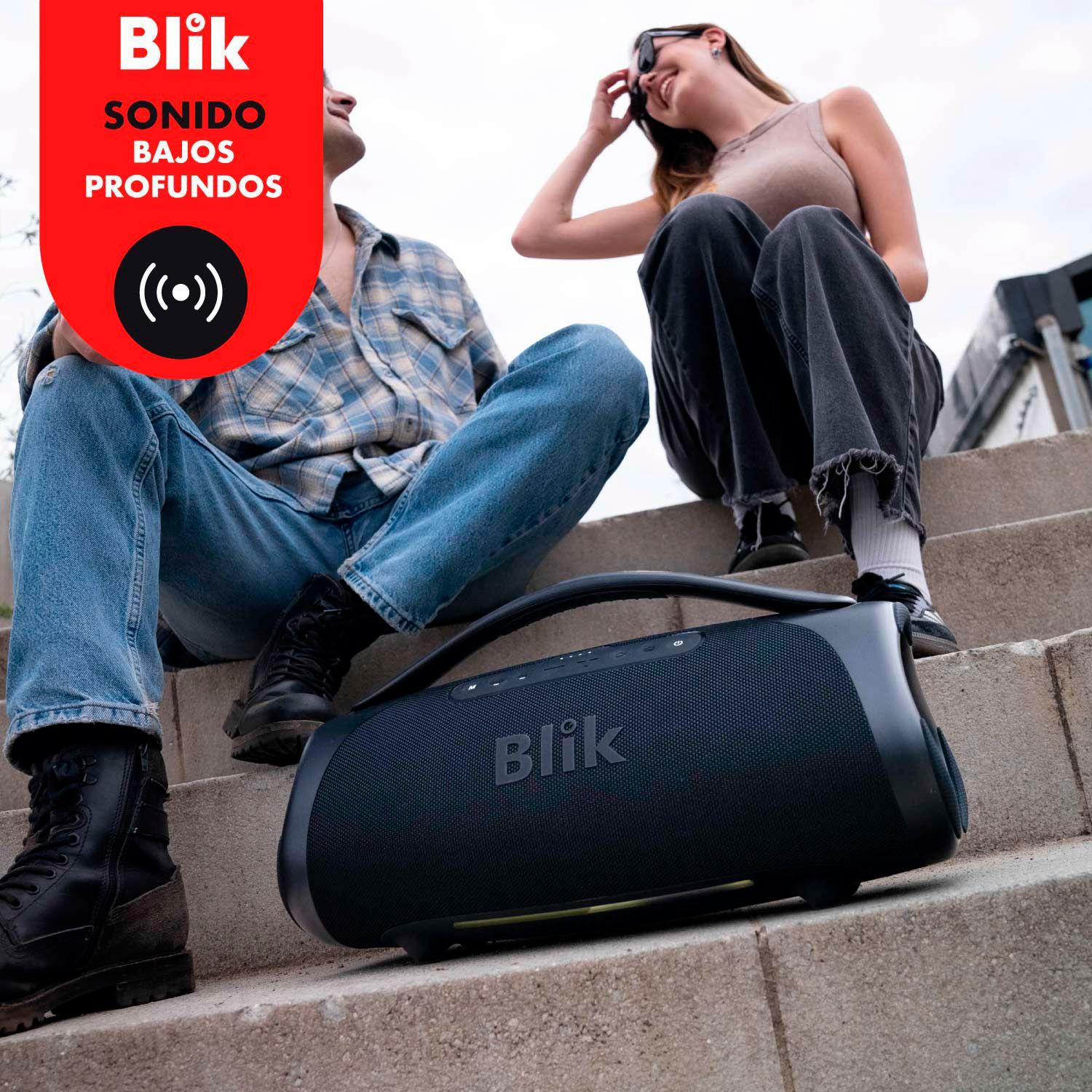 Parlante Bluetooth Blik Bass400 160W RMS IPX7 TWS Deep Bass-4