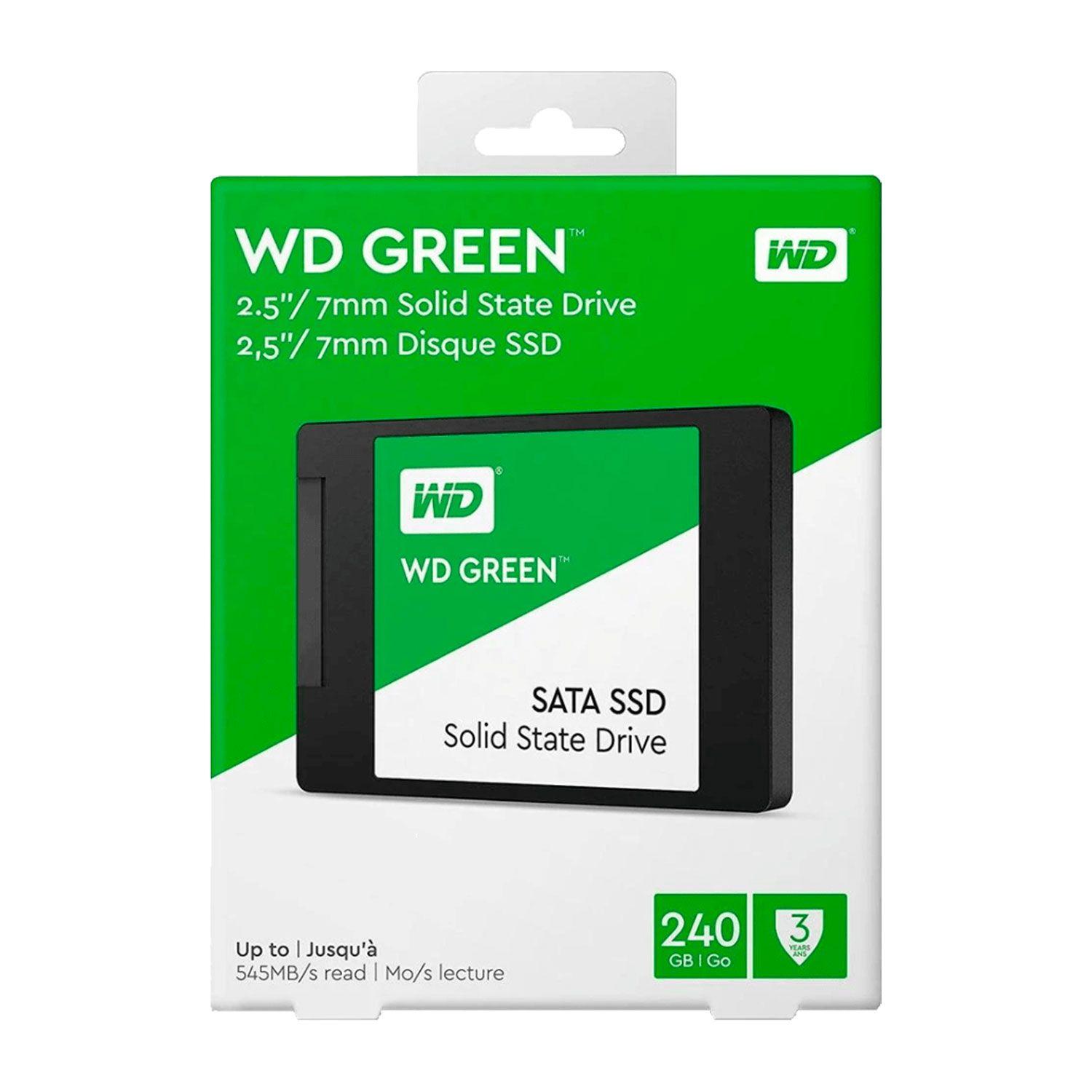 Disco Solido SSD Interno 240GB WD Green SATA 6Gb/s 545MB/s-2