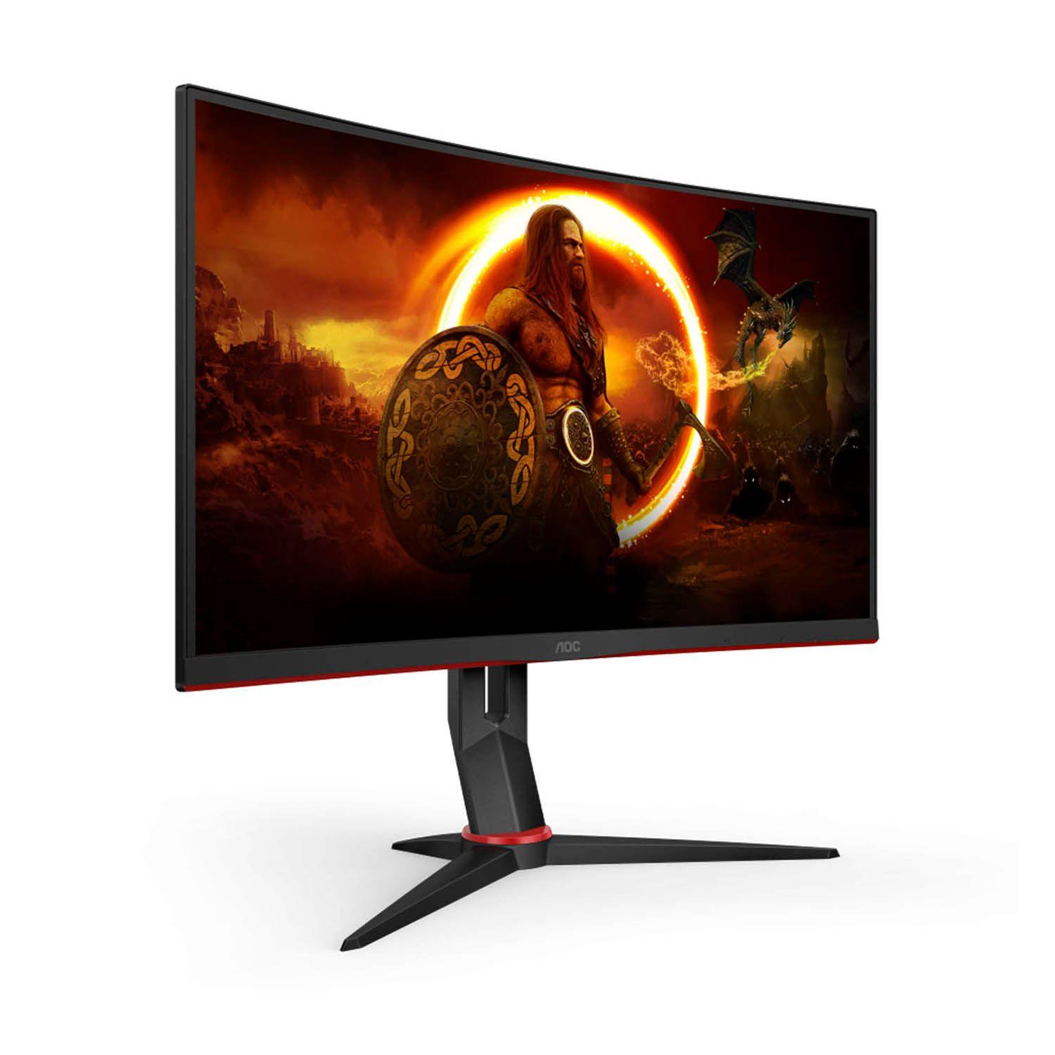 Monitor Gamer Curvo AOC C24G2 23.6in FHD 165Hz 1ms FreeSync-1