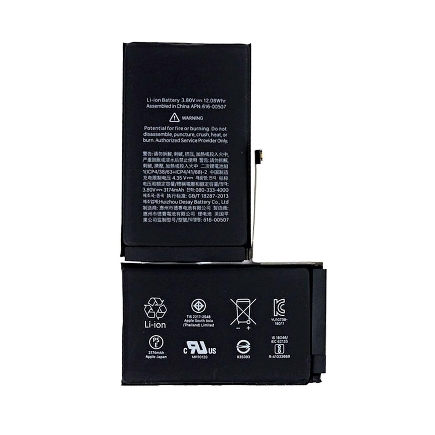 Bateria Compatible con iPhone XS Max-0