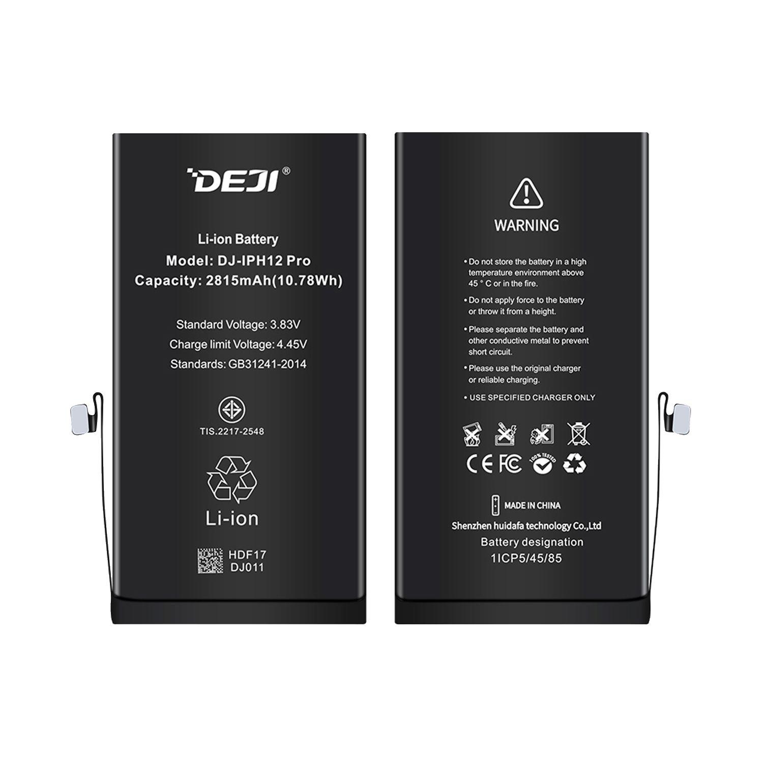 Bateria para Iphone 12 Pro DEJI IC Original 2815mAh-3