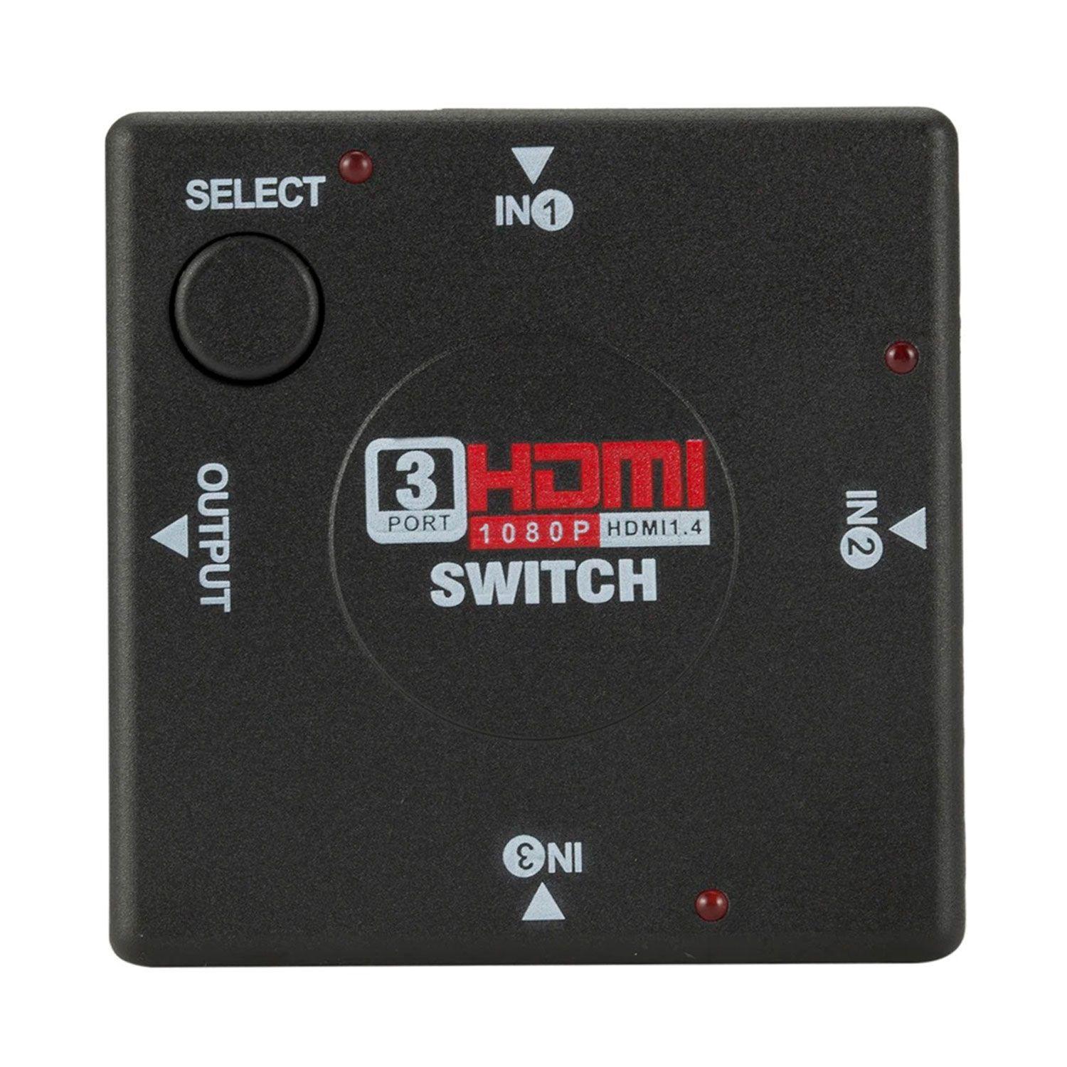 Switch HDTV 1080p extensión de HDMI 3 entradas 1 salida-1