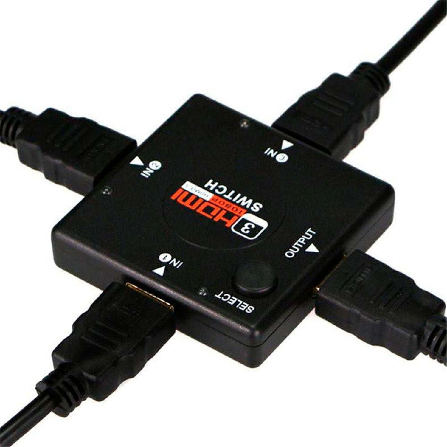 Switch HDTV 1080p extensión de HDMI 3 entradas 1 salida-4