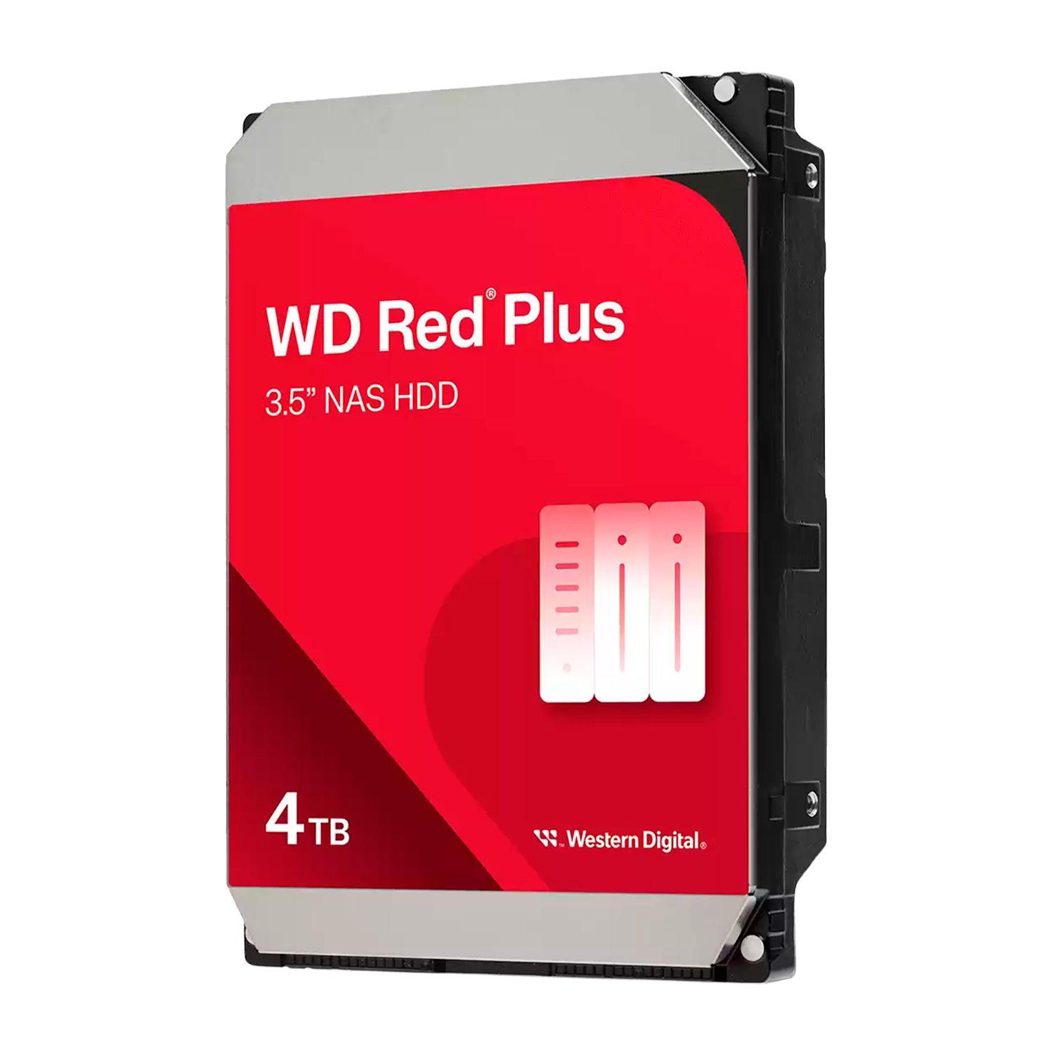 Disco Duro Interno WD Red Plus 4TB 5400 RPM NAS / DVR / NVR-0