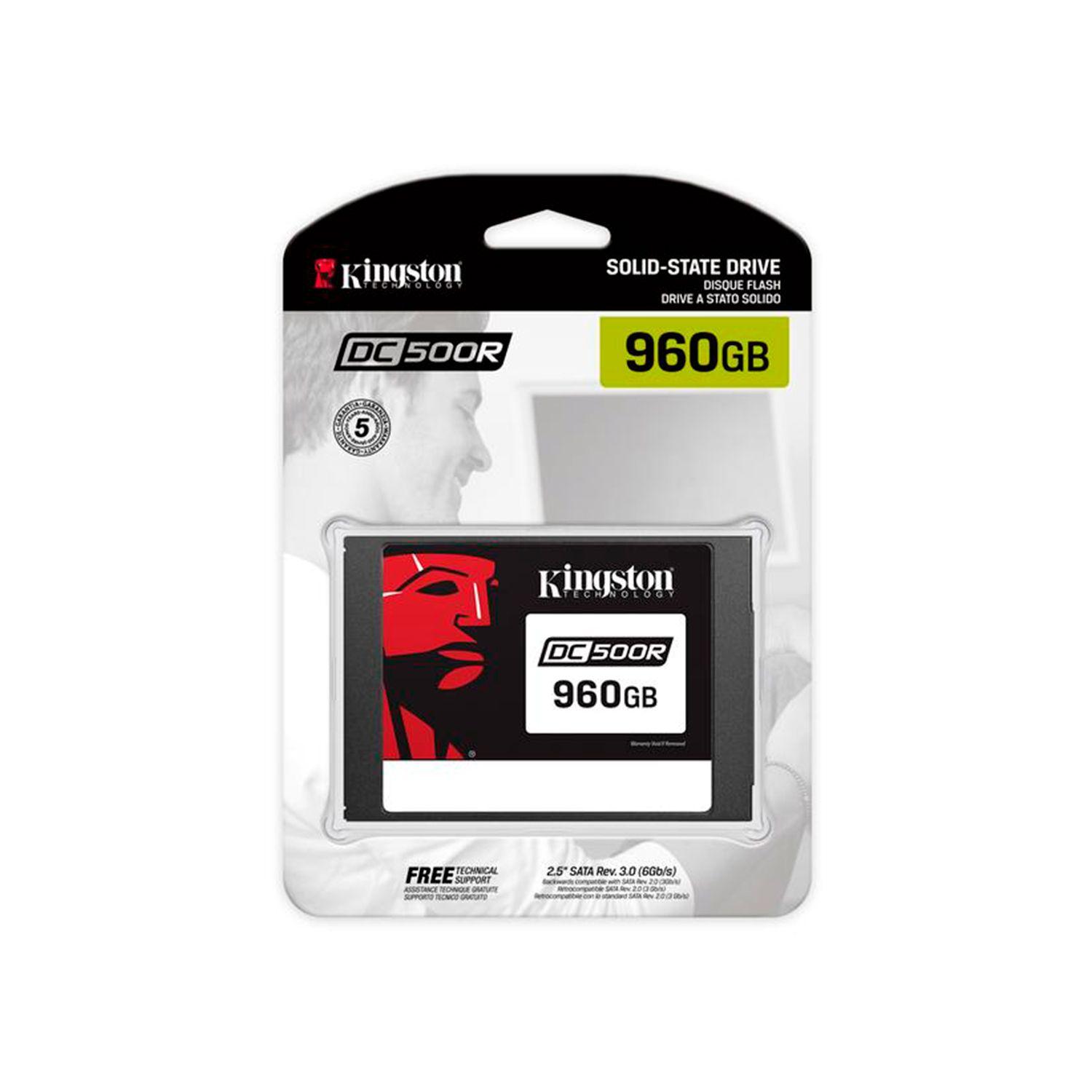 Disco Solido SSD Kingston Data Center Enterprise Series 960GB DC500R Rev.3.0 [ SEDC500R/960G ]-2